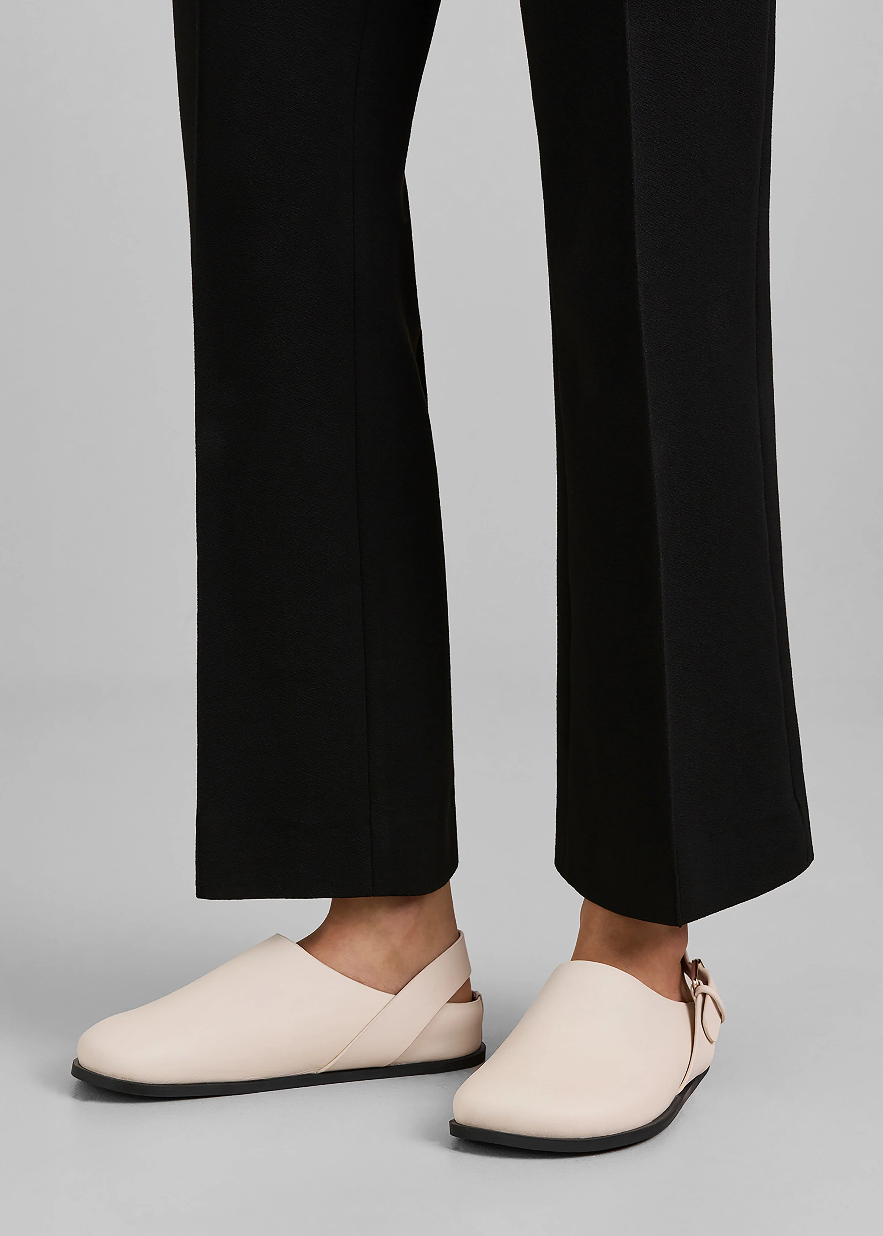 A.Emery Louis Clogs - Eggshell - Image 3
