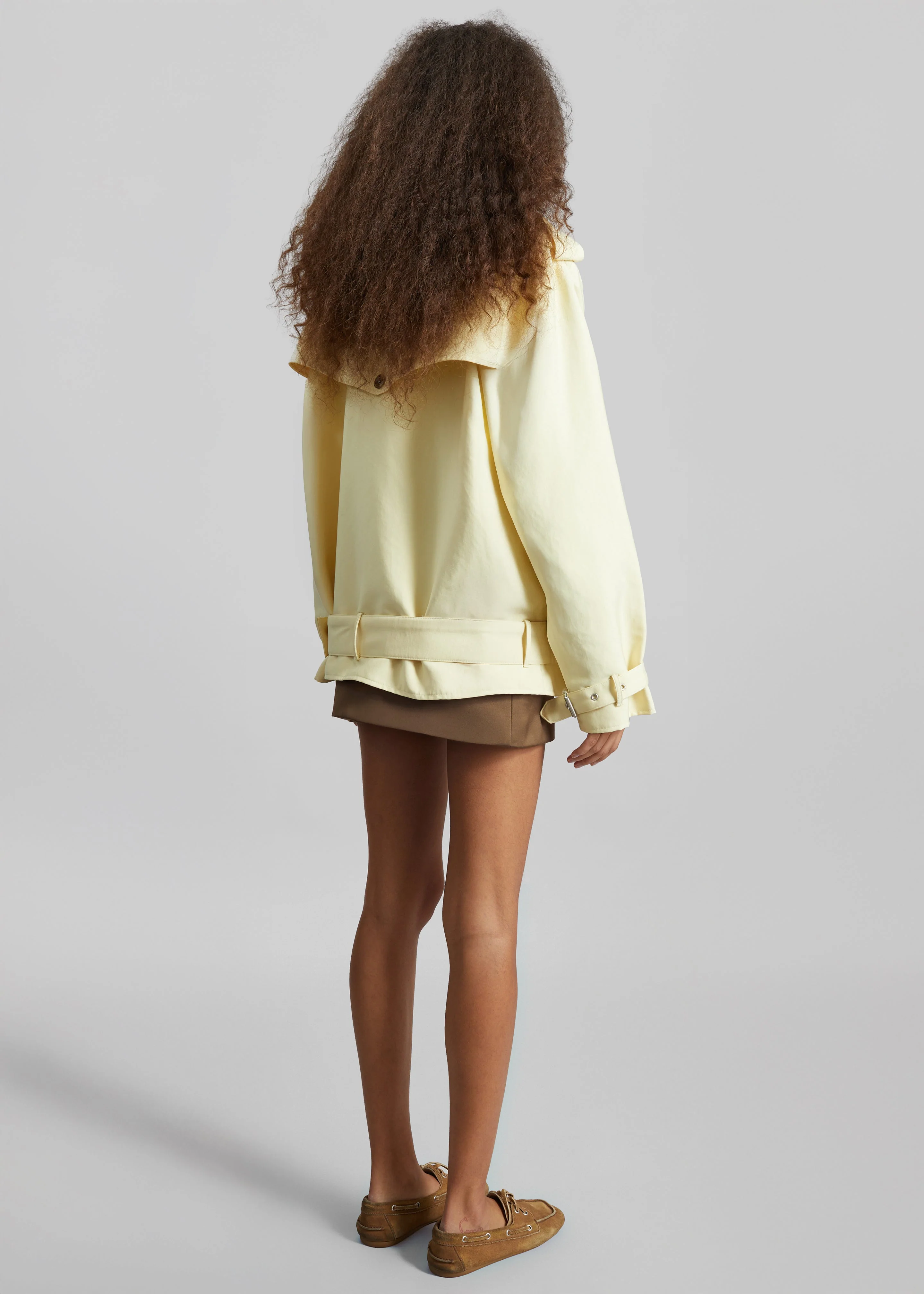 Alleray Short Trench - Yellow - Image 9