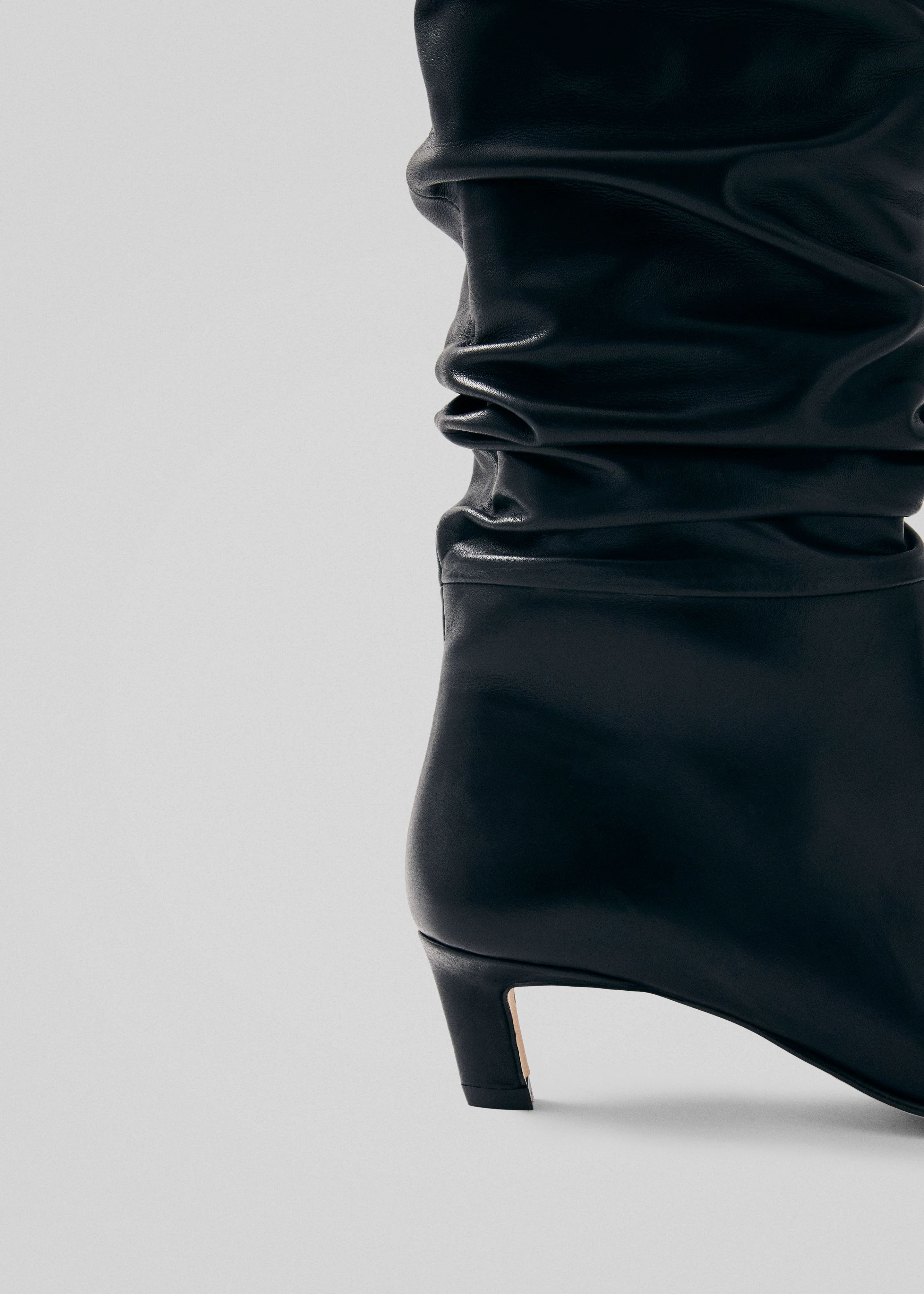 Alohas Kalila Leather Boots - Black - Image 3