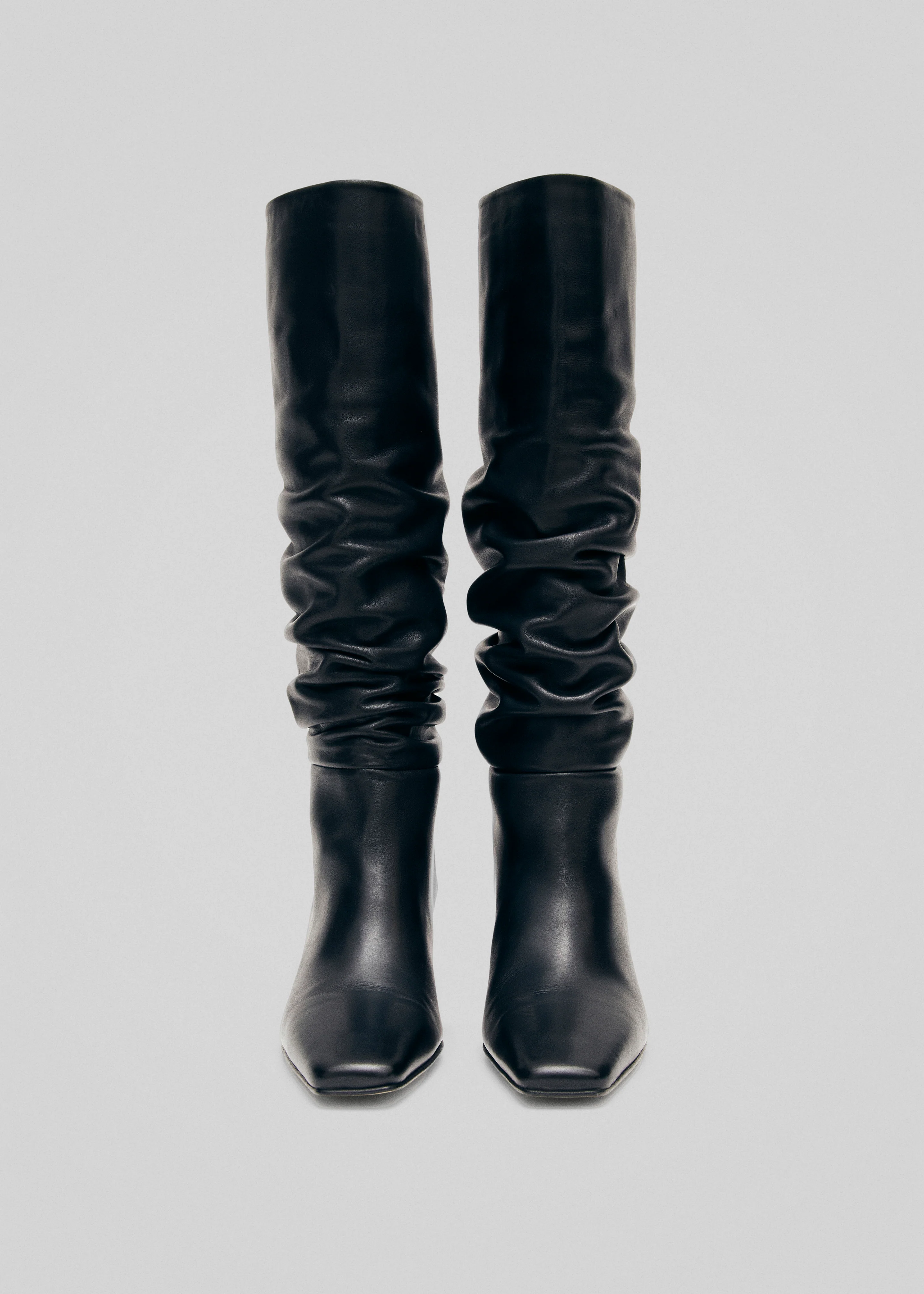 Alohas Kalila Leather Boots - Black - Image 5