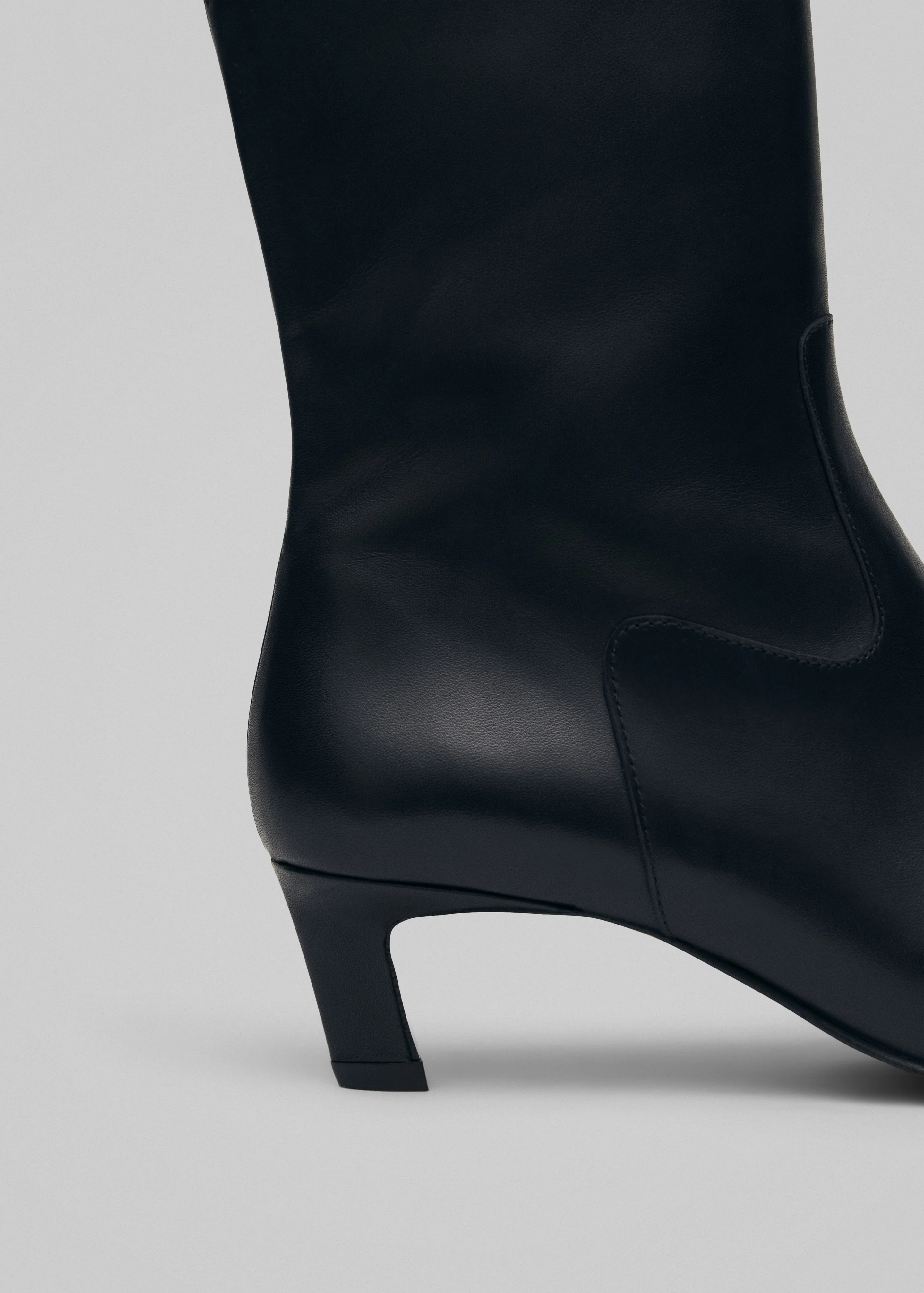 Alohas Nash Leather Ankle Boots - Black - Image 3