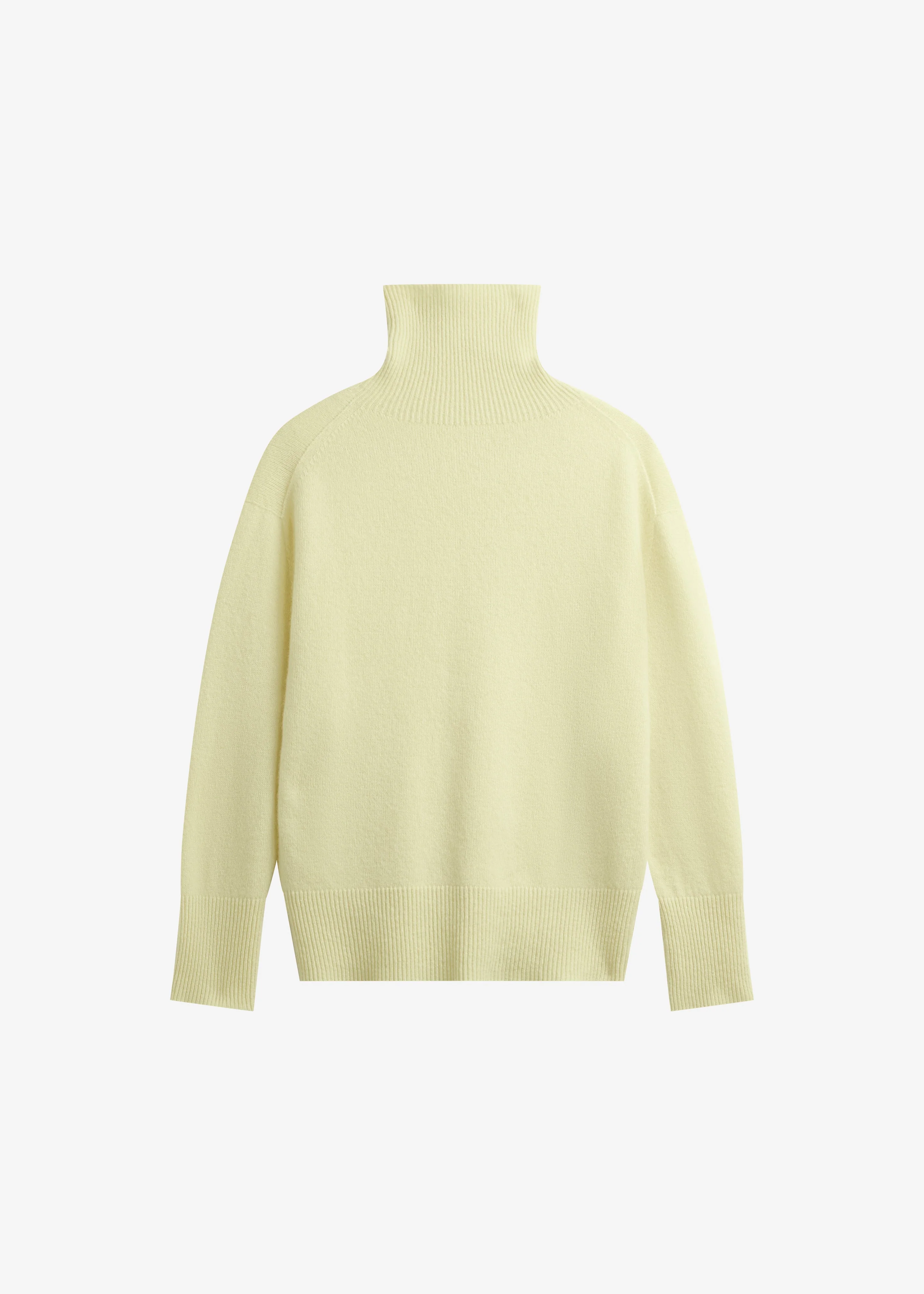 Alster Wool Turtleneck Sweater - Yellow - Image 8