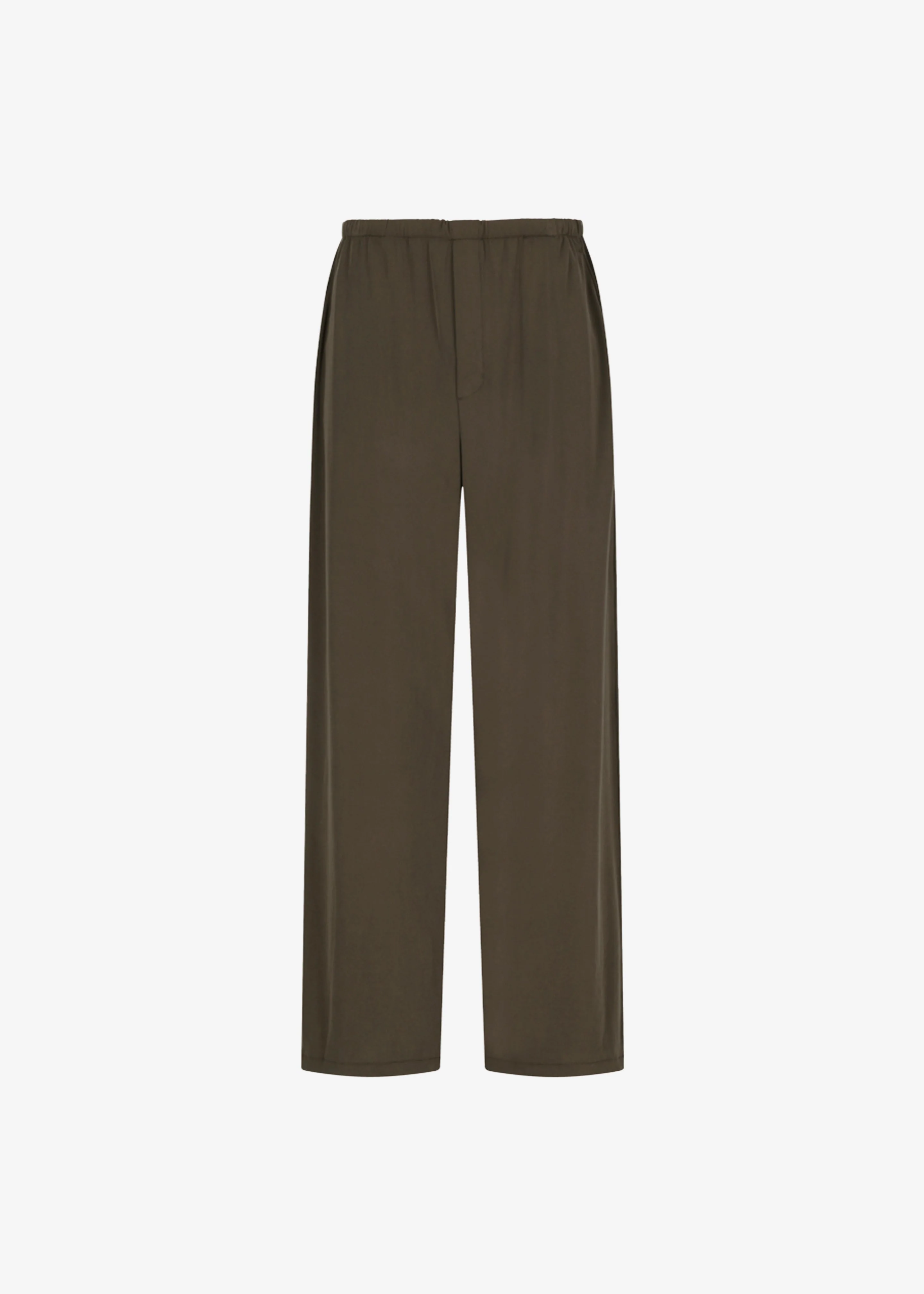 Amomento Easy Banding Pants - Brown - Image 7