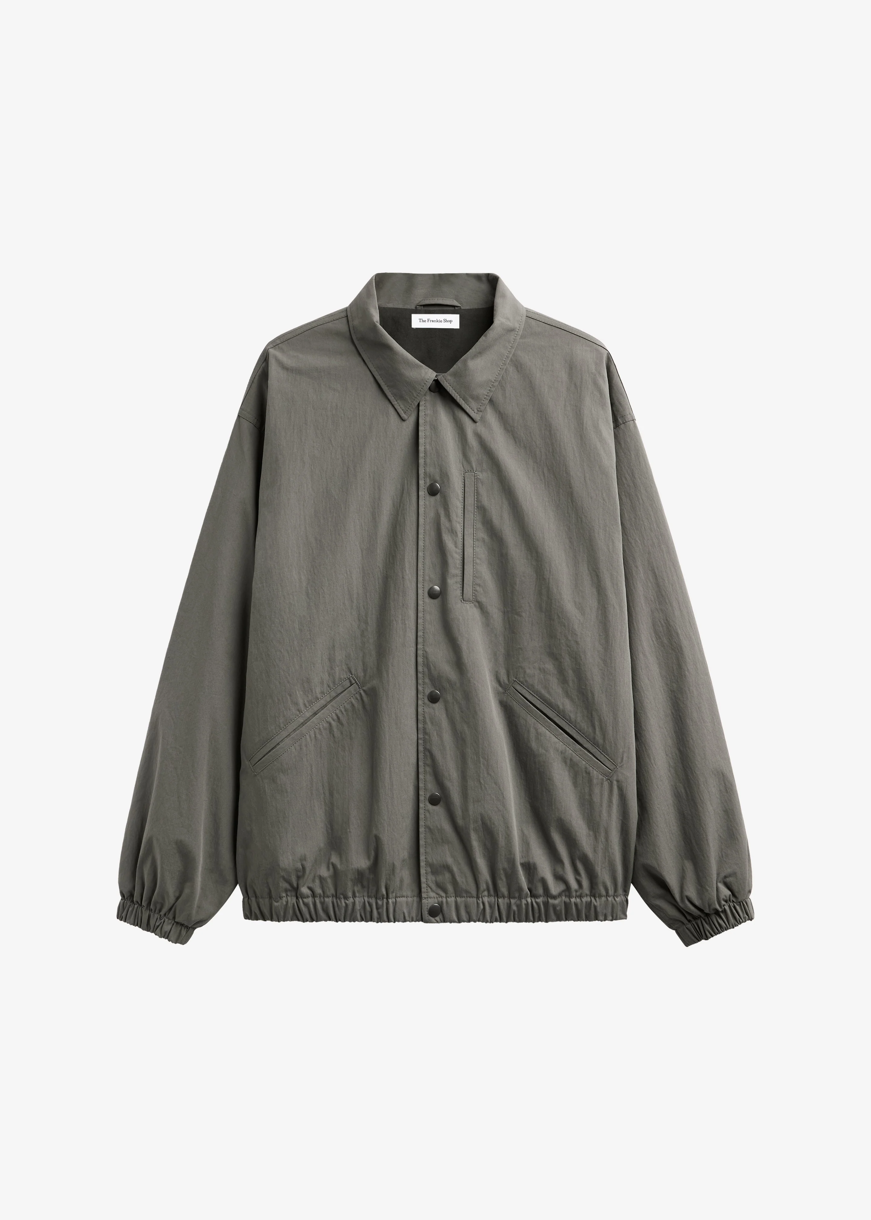 Andres Coach Jacket - Pale Olive - Image 7