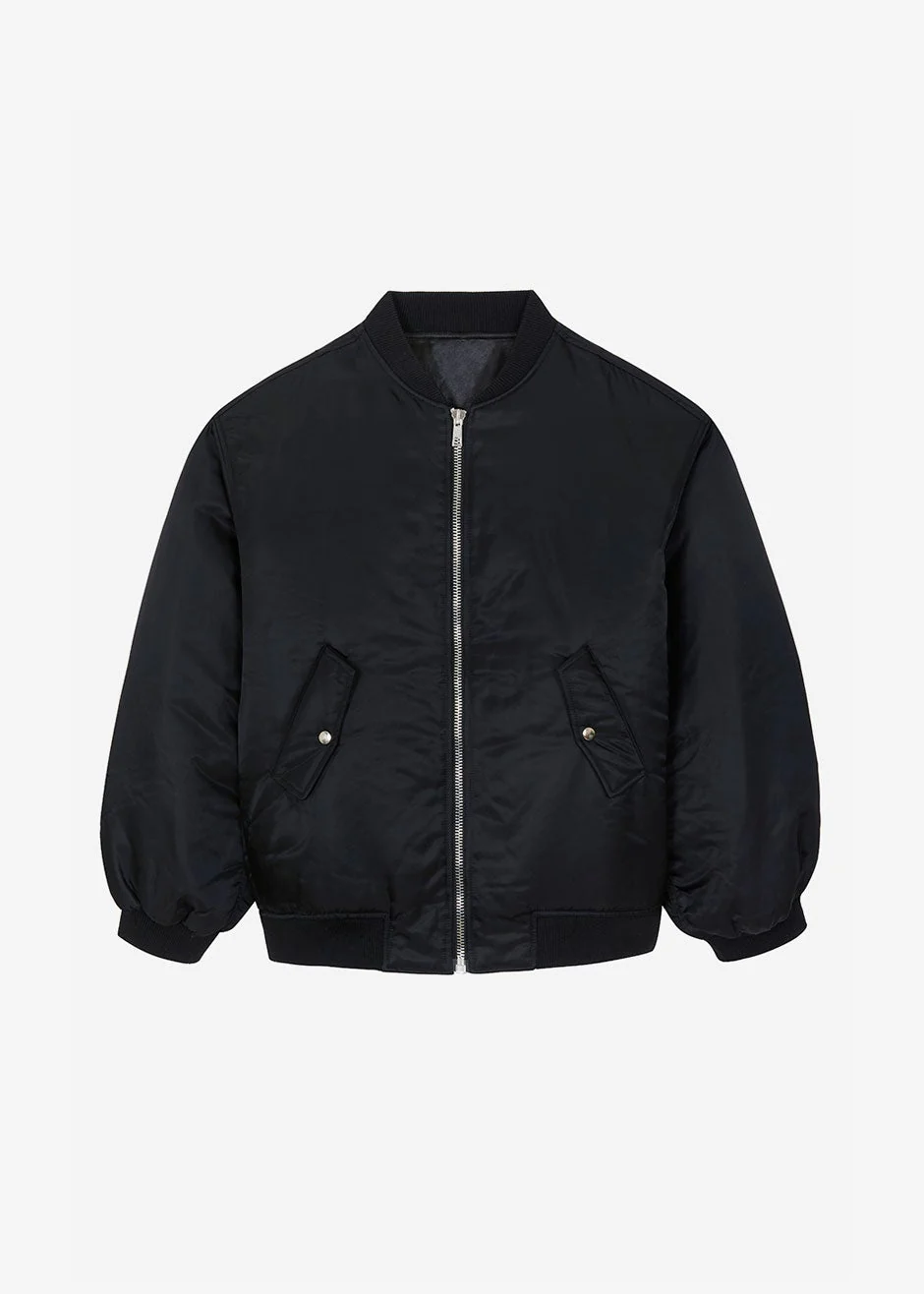 Astra Bomber Jacket - Black - Image 15