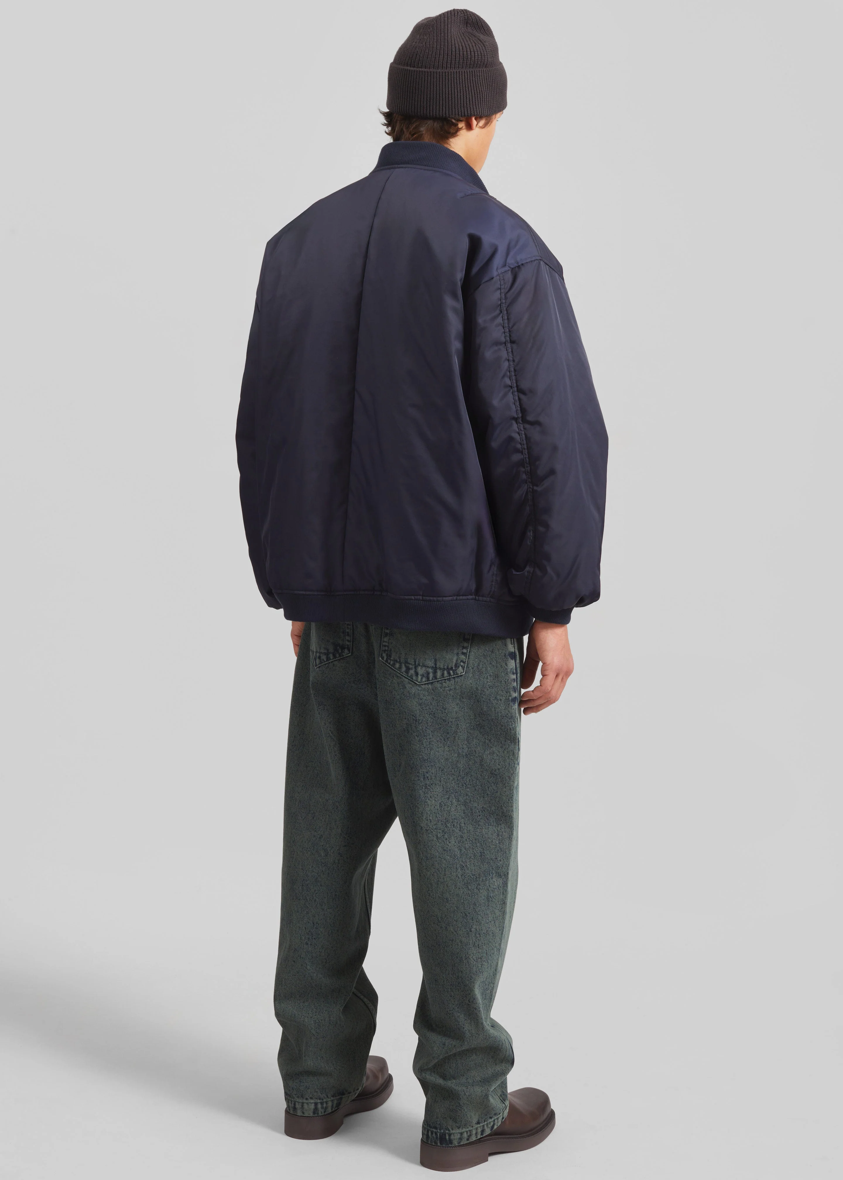 Astra Bomber Jacket - Navy - Image 7