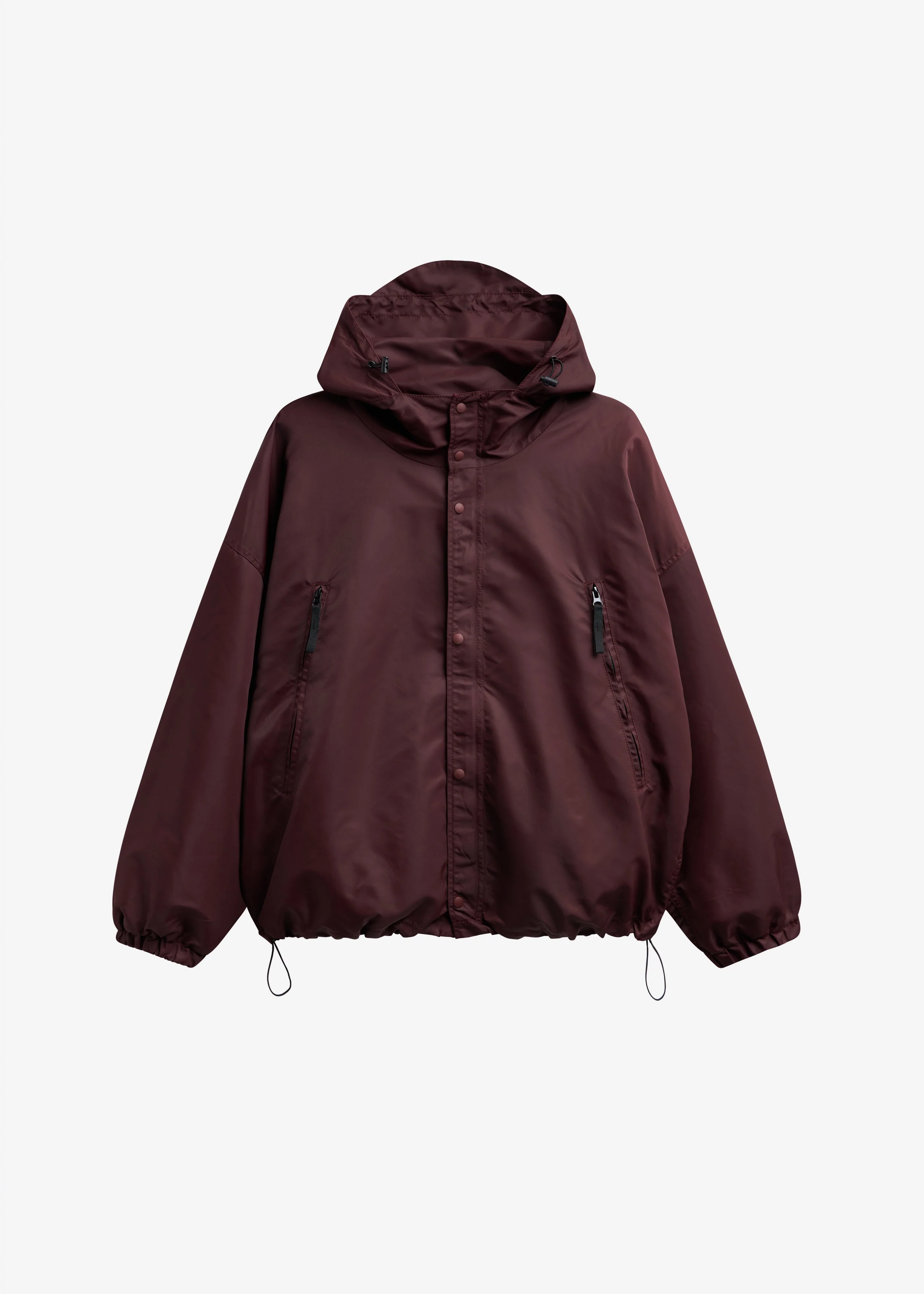 Banbury Windbreaker Jacket - Burgundy - Image 8