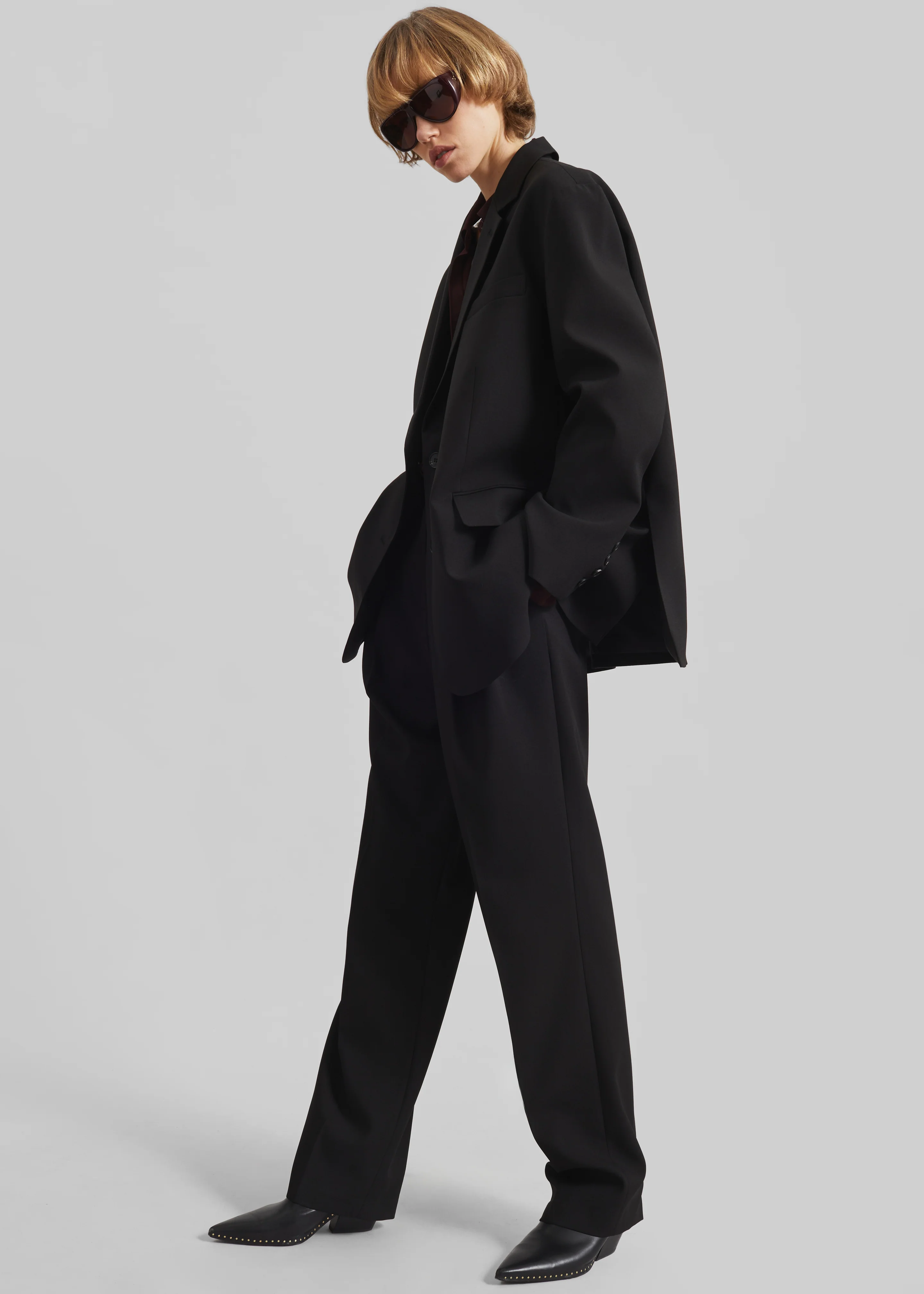 Bea Blazer - Black - Image 5