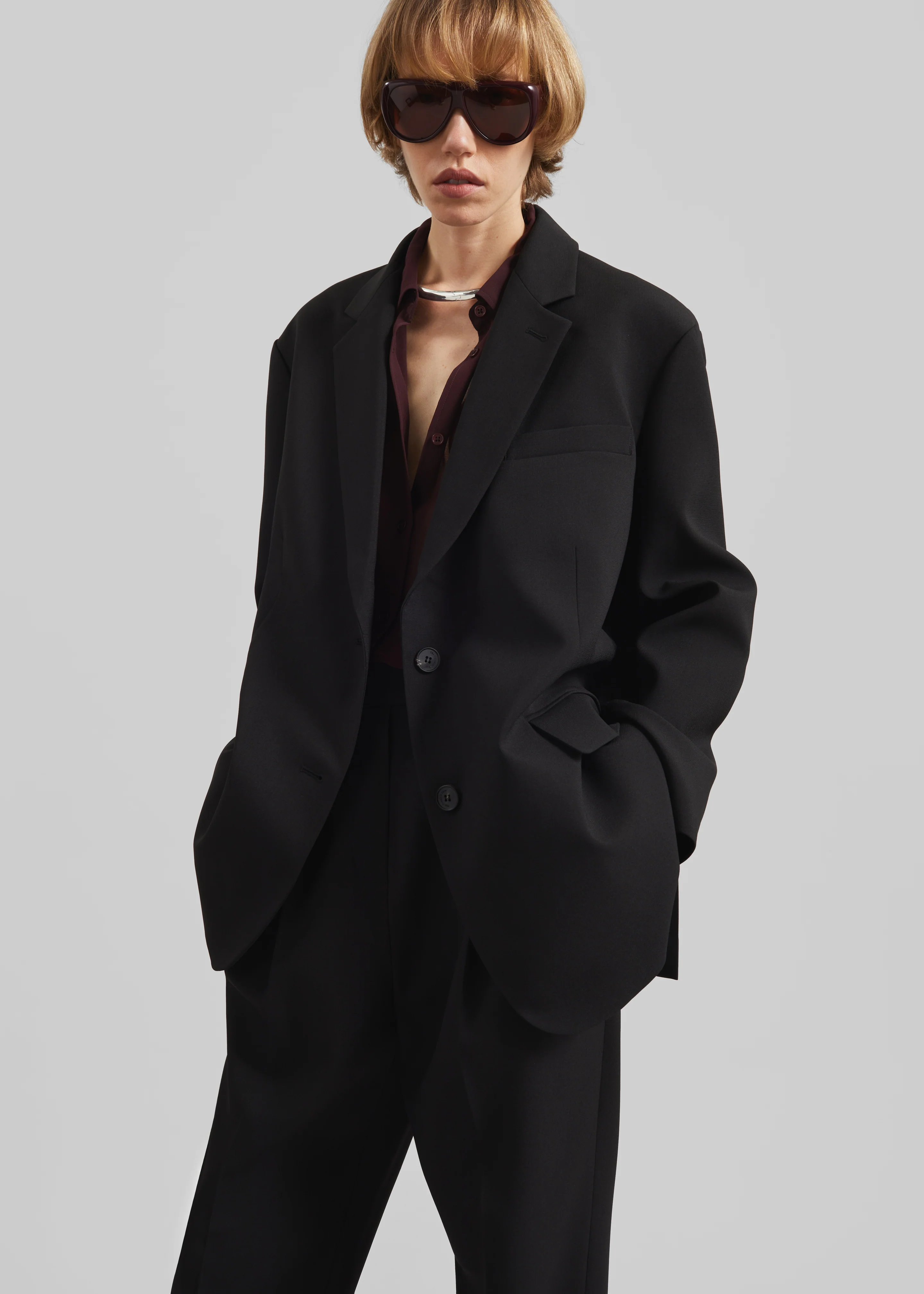 Bea Blazer - Black - Image 7