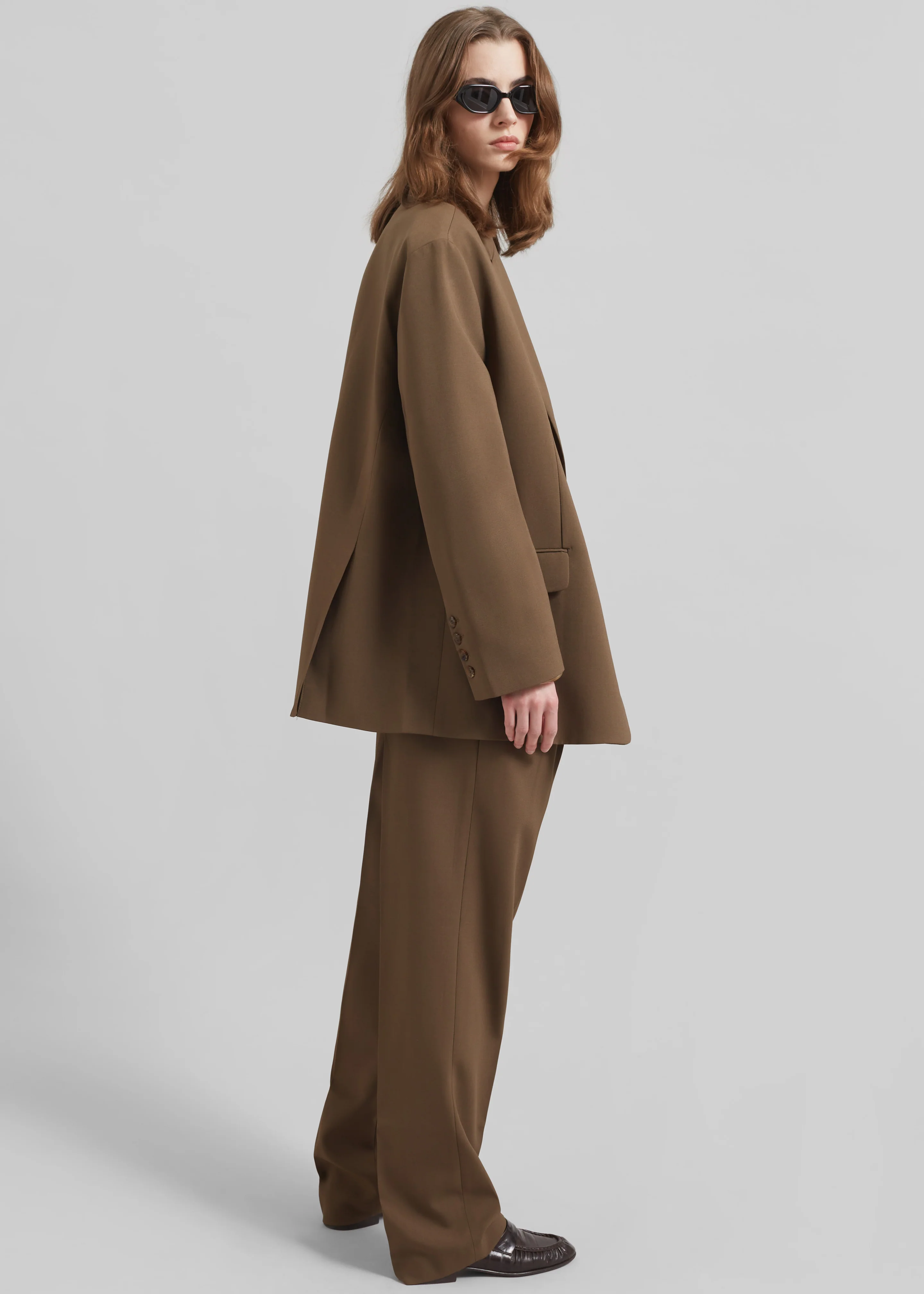 Bea Blazer - Chocolate - Image 4