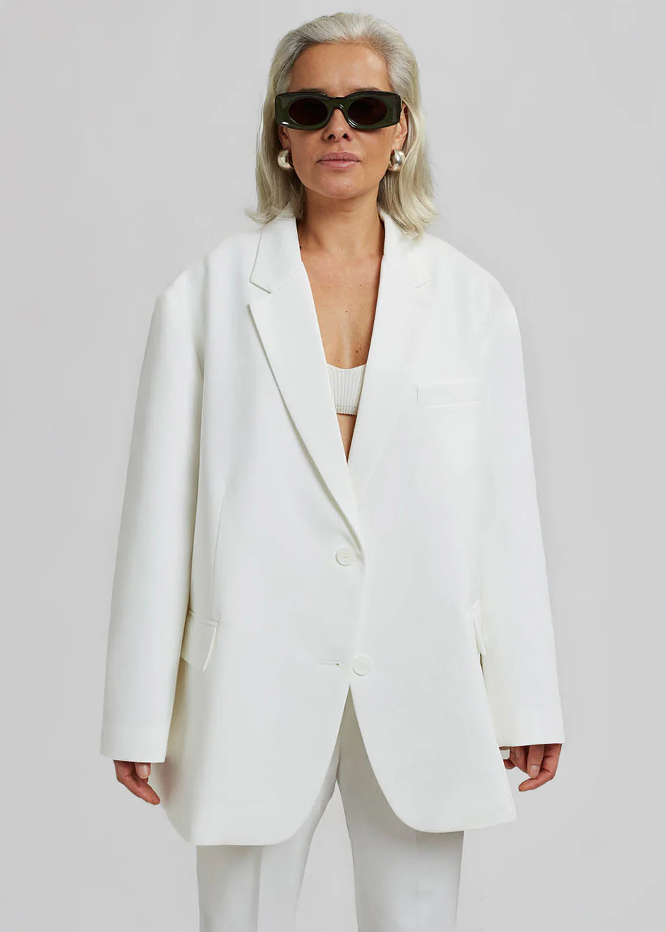 Bea Blazer - White - Image 5