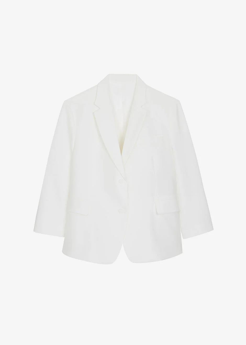 Bea Blazer - White - Image 9