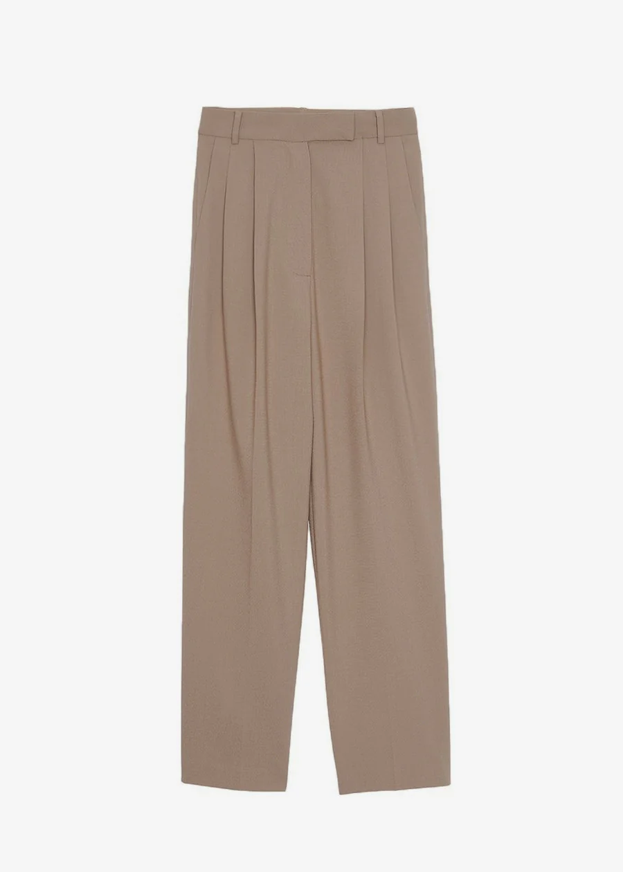 Bea Suit Pants - Latte - Image 14
