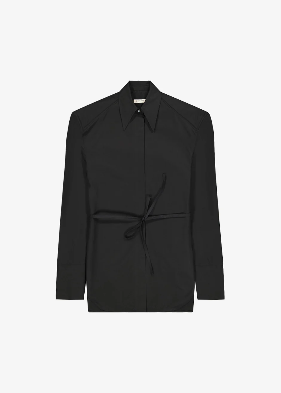 Bec Padded Shirt - Black - Image 8