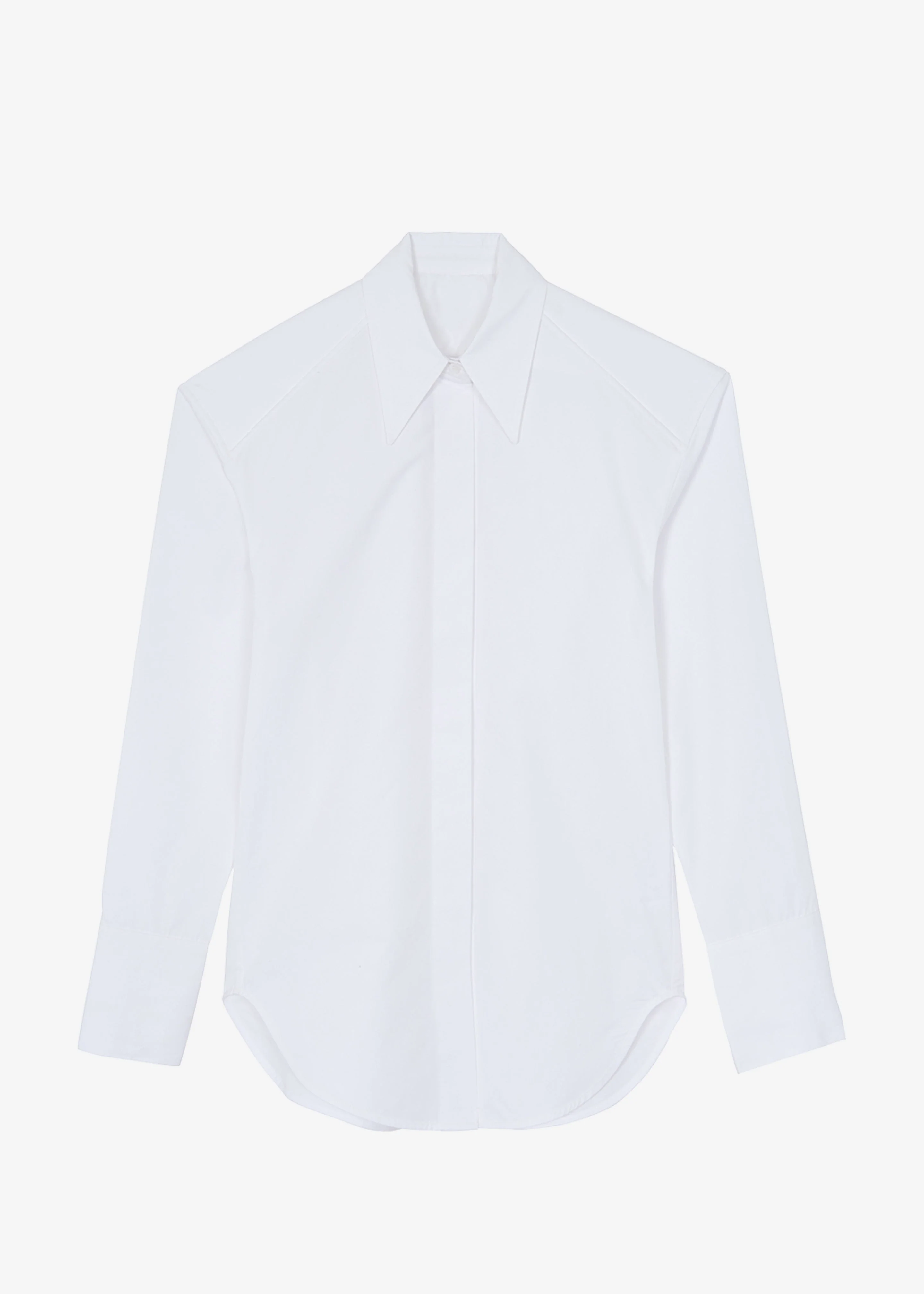 Bec Padded Shirt - White - Image 13