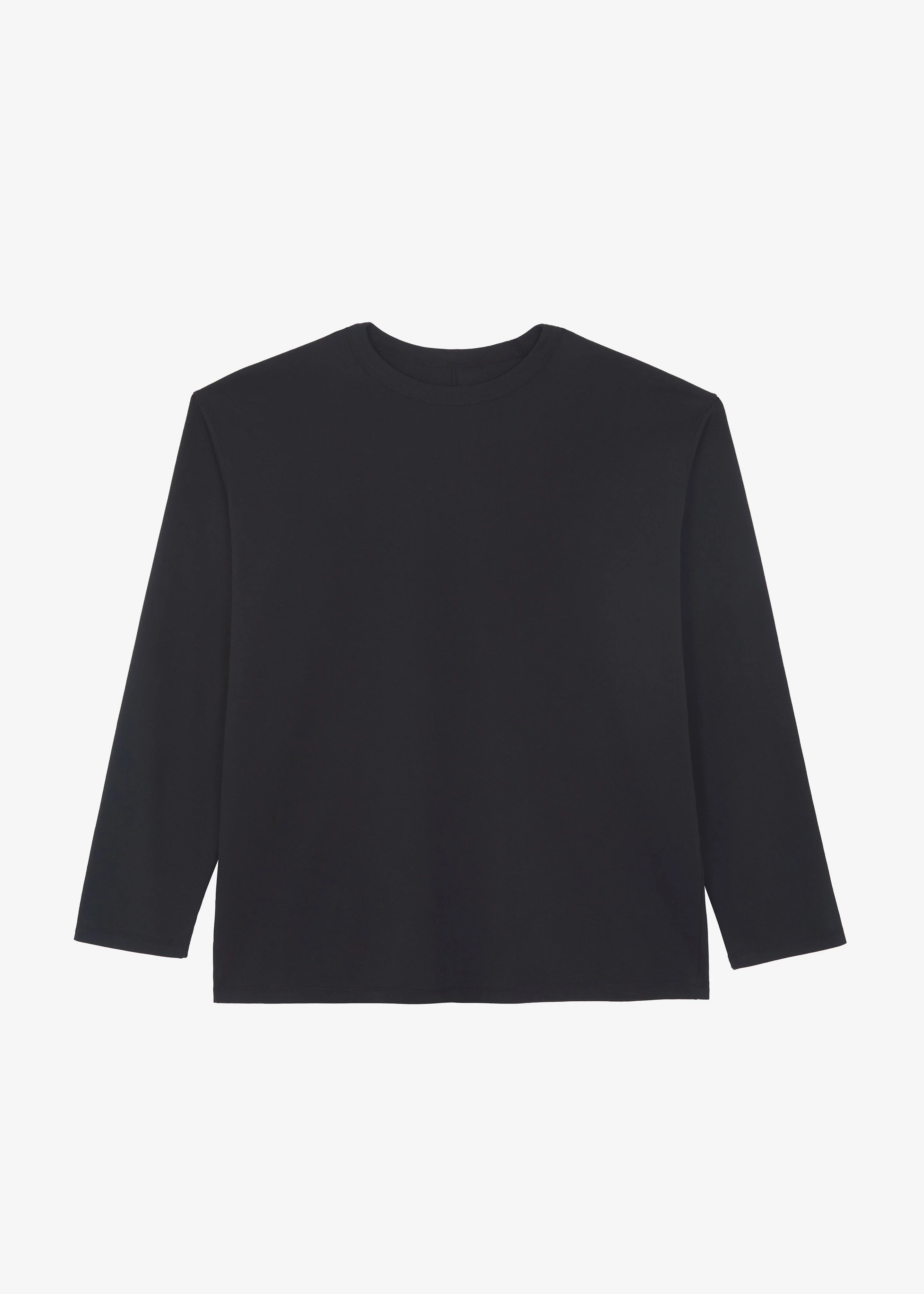 Bennett Long Sleeves Tee - Black - Image 8