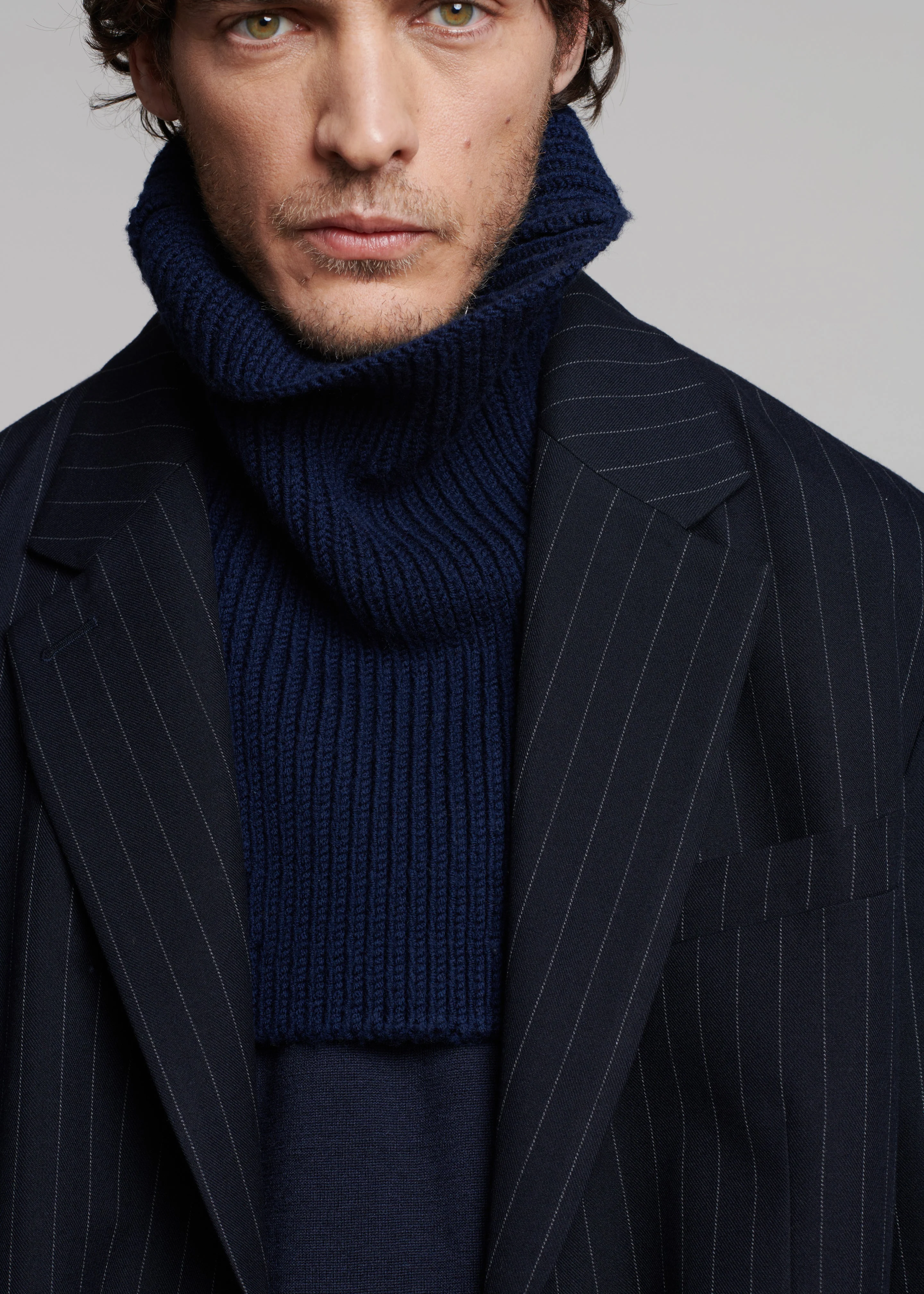 Beo Blazer - Navy/White Pinstripe - Image 8