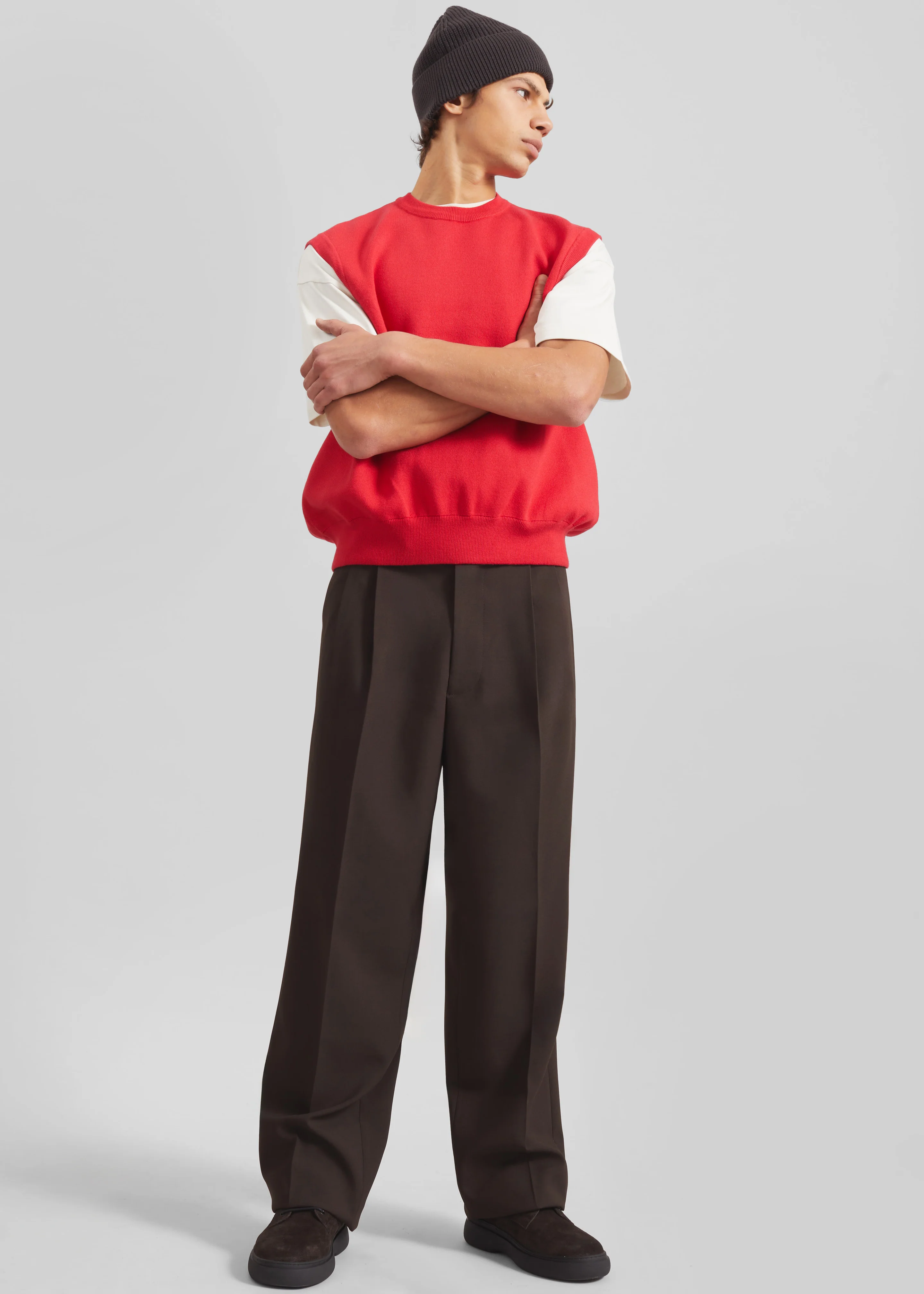 Beo Suit Pants - Dark Espresso - Image 7