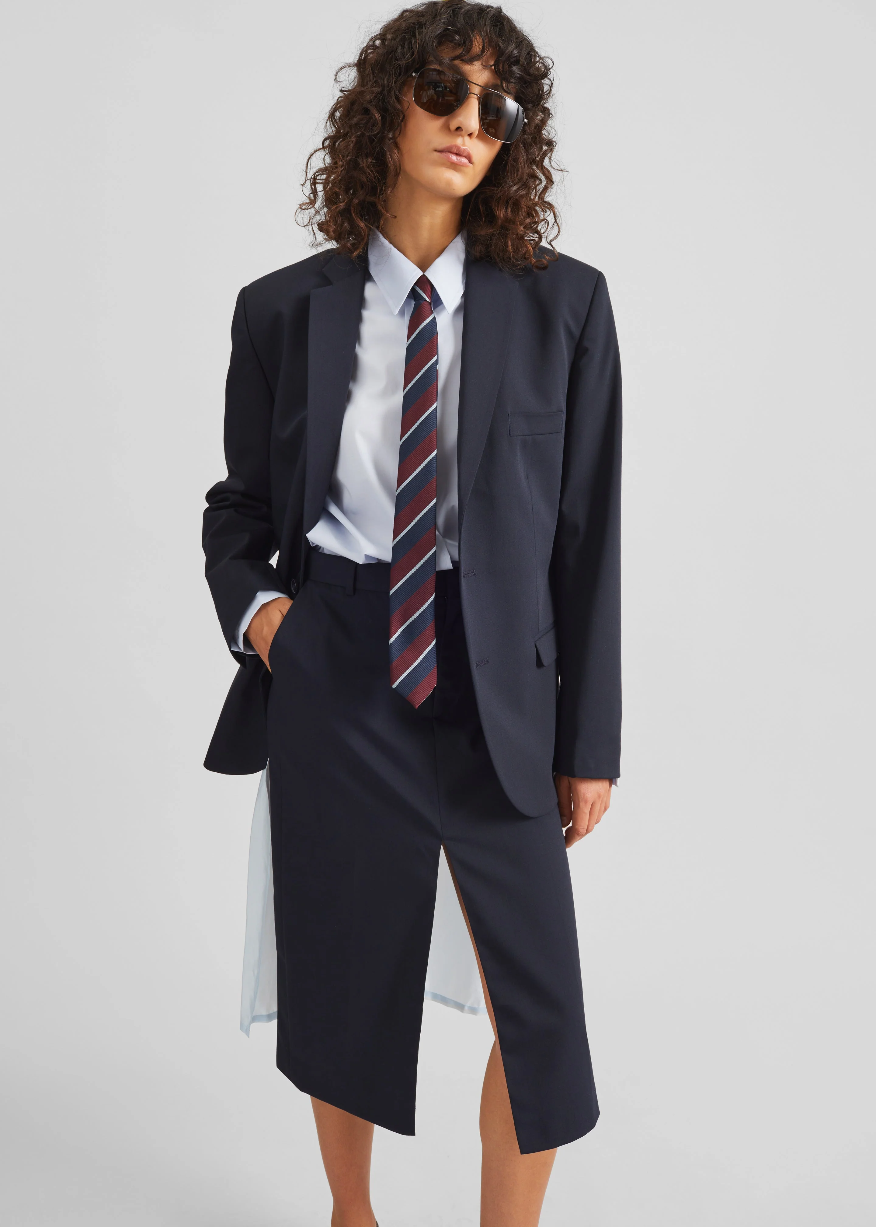Bettter Ellis Apron Skirt - Navy
