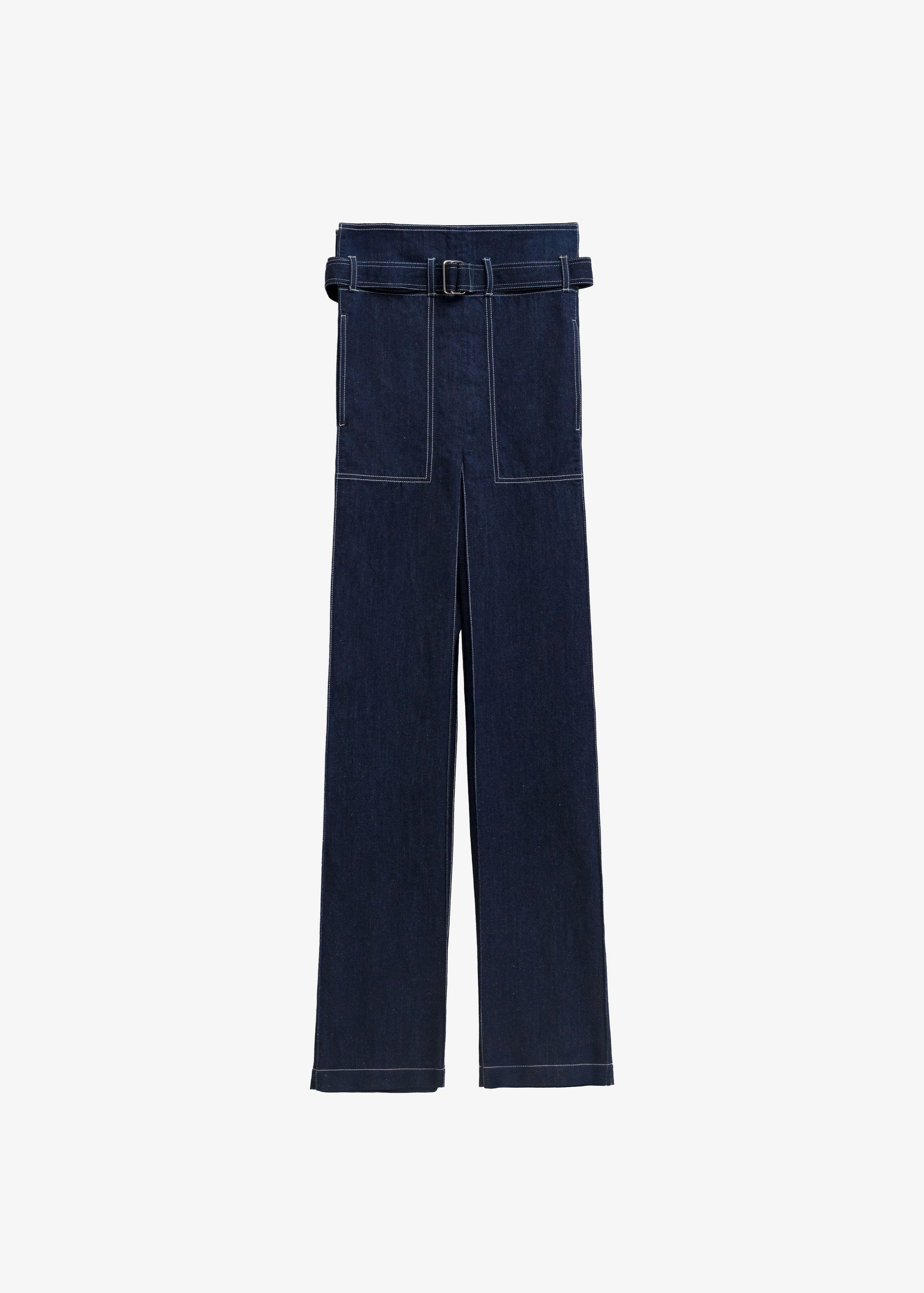 Bevza Square Jeans - Navy - Image 6