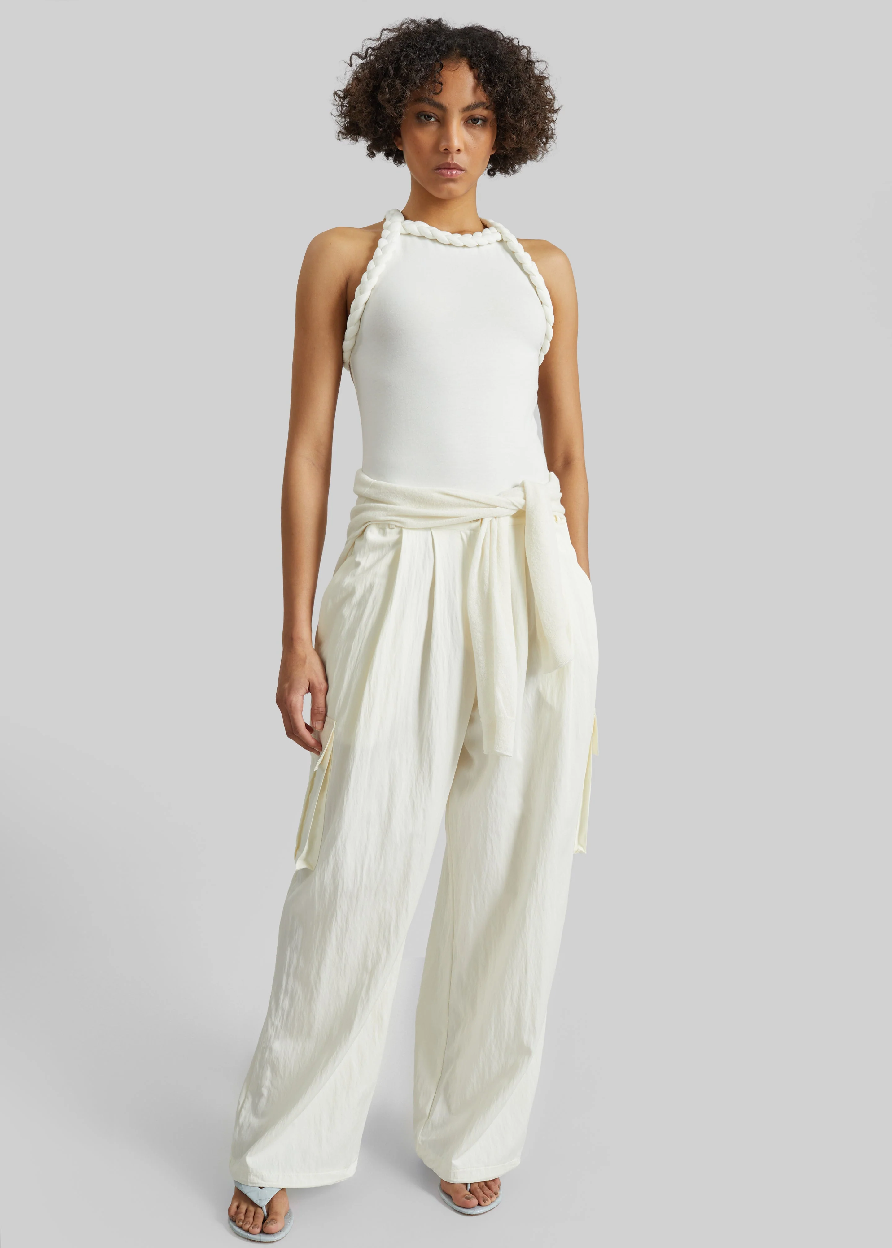 Bevza Tisto Bodysuit - White - Image 3
