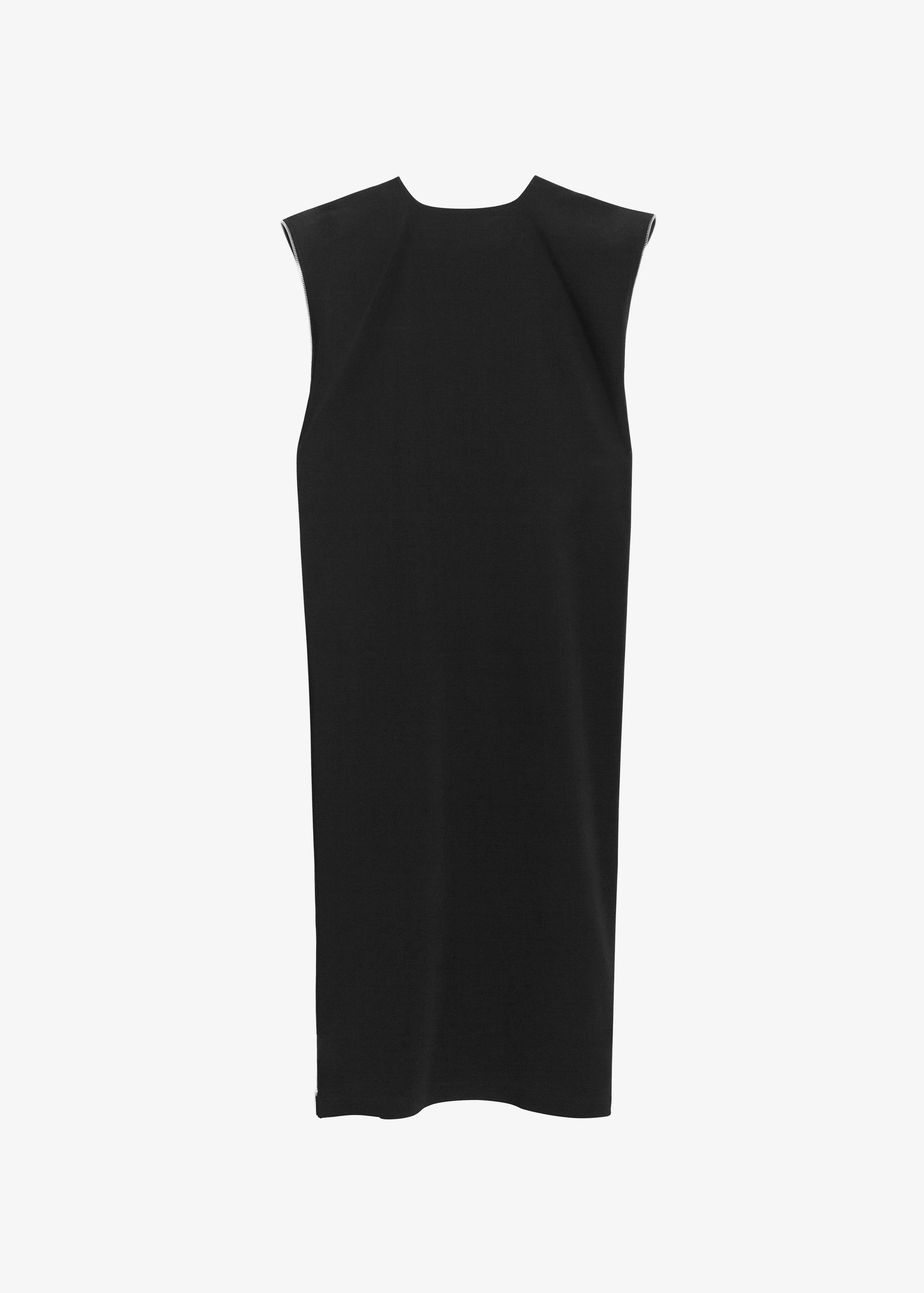 Bevza Zipper Dress - Black - Image 5