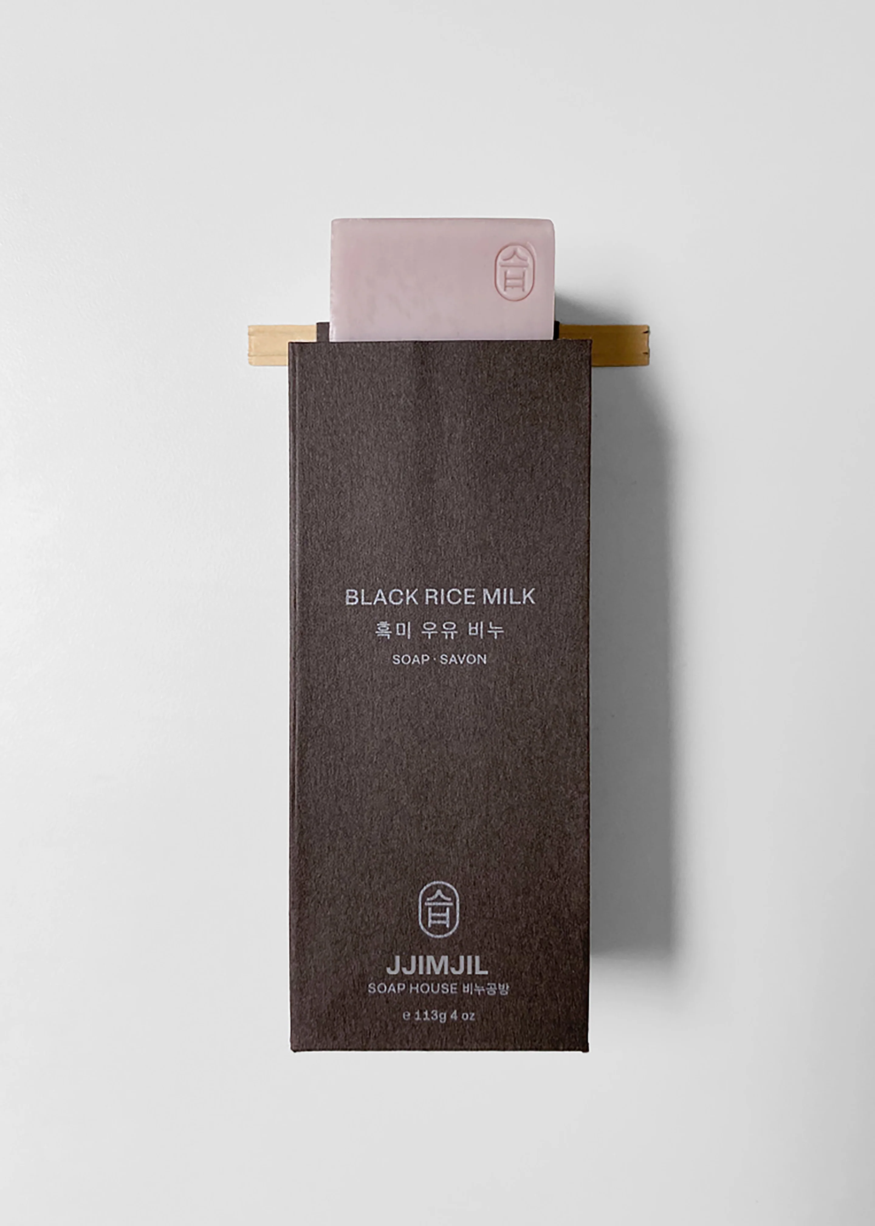 Jjimjil Bar Soap - Black Rice Milk - Image 3