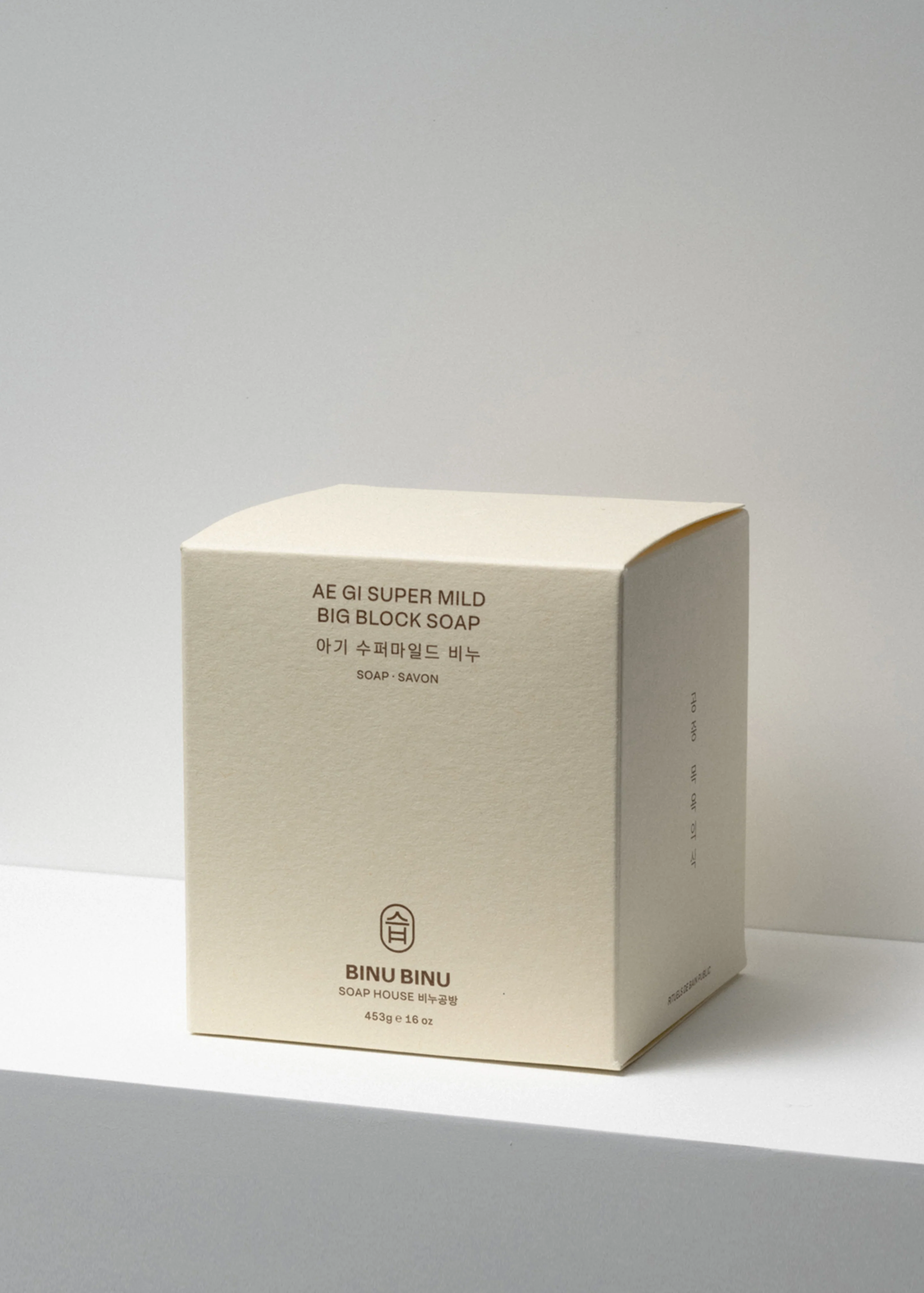 Jjimjil Big Block Soap - Ae Gi Super Mild - Image 4
