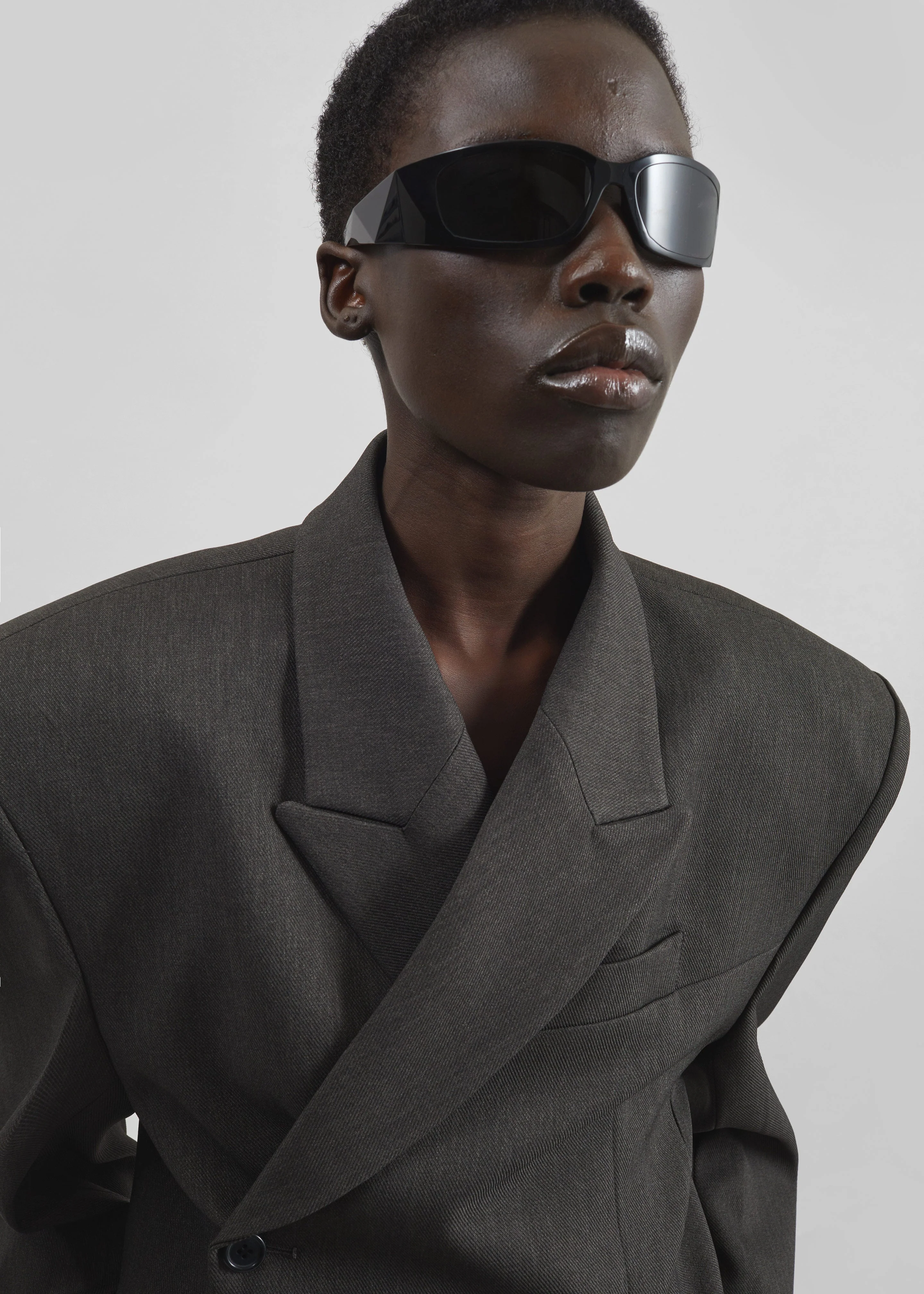 Blerick Crossover Blazer - Dark Grey - Image 3