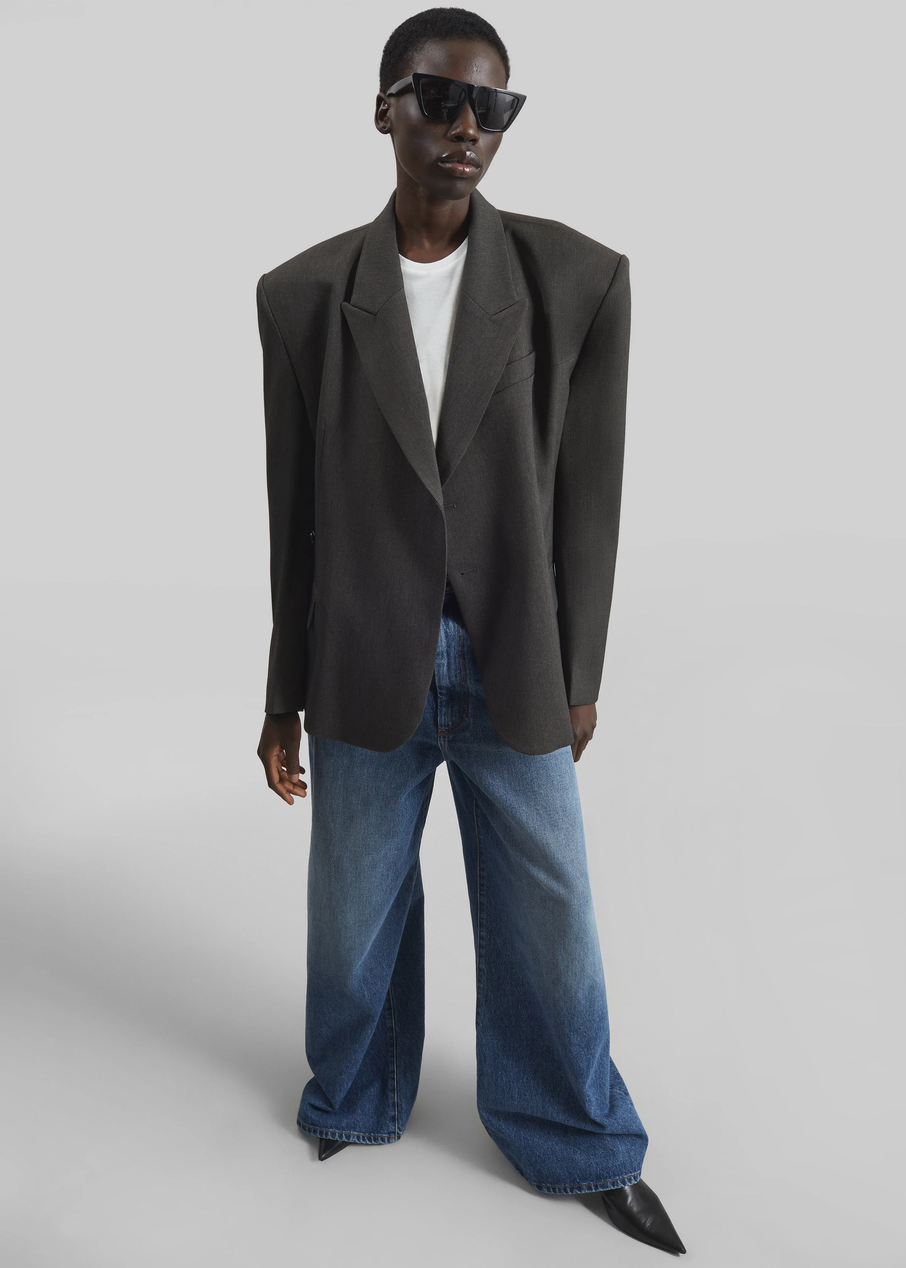 Blerick Crossover Blazer - Dark Grey - Image 7