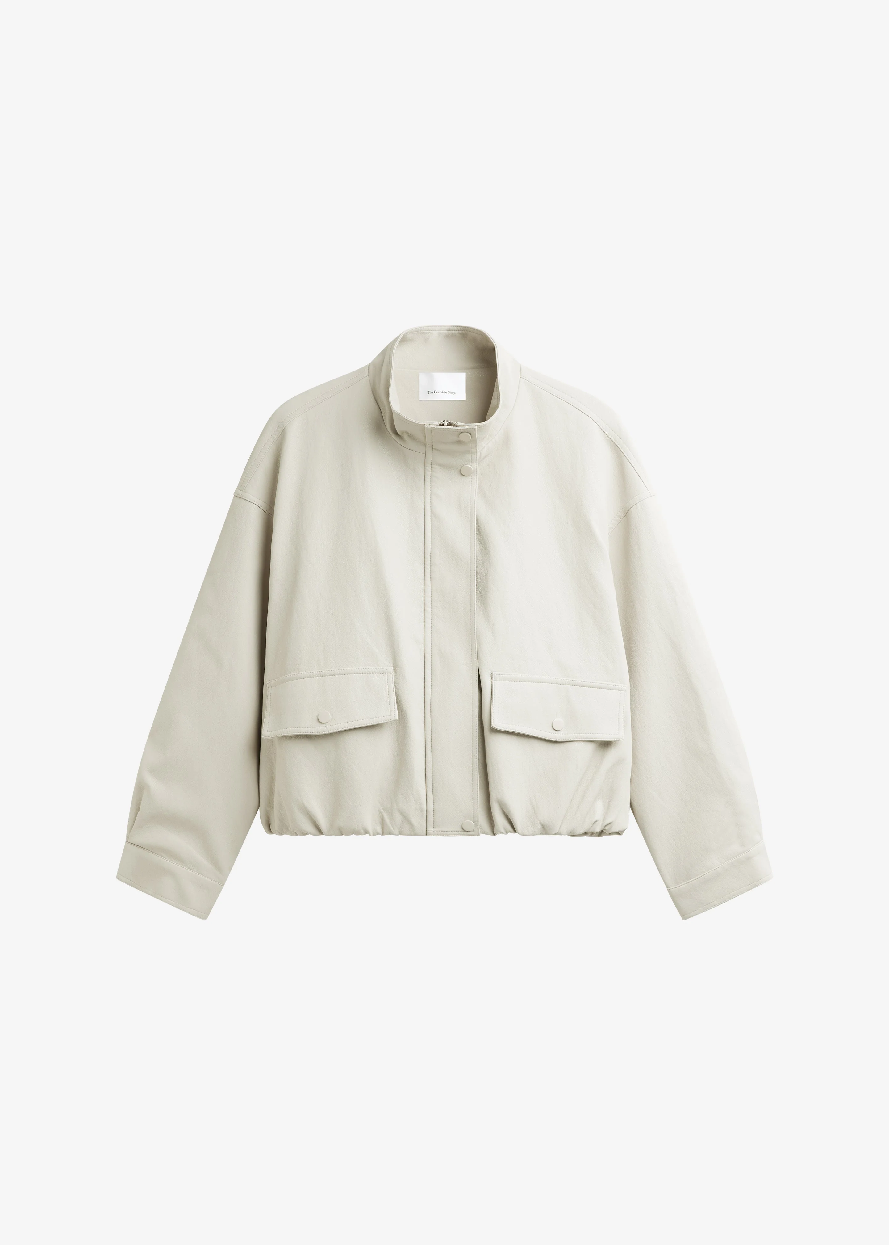 Brasov Bubble-Hem Jacket - Light Beige - Image 8