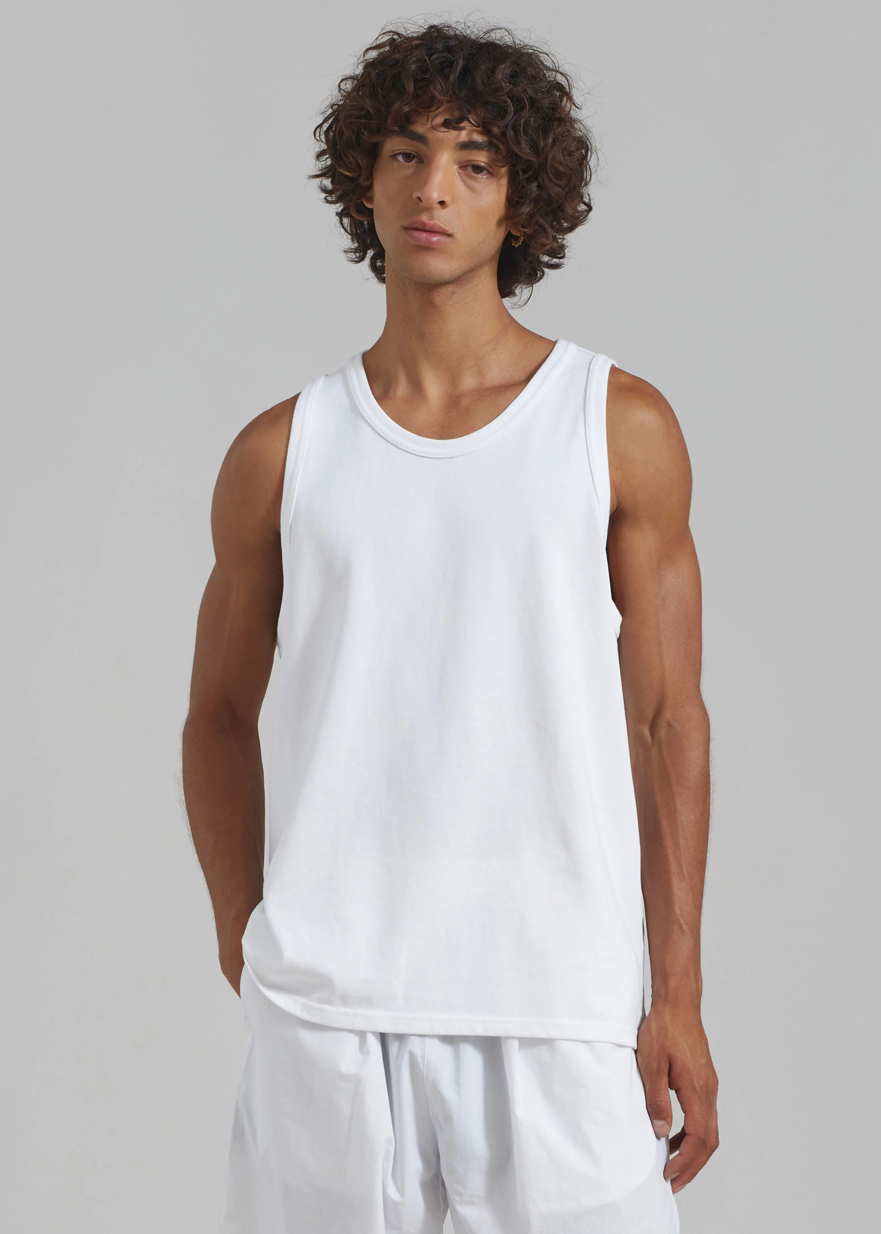 Briston Boxy Tank - White - Image 12