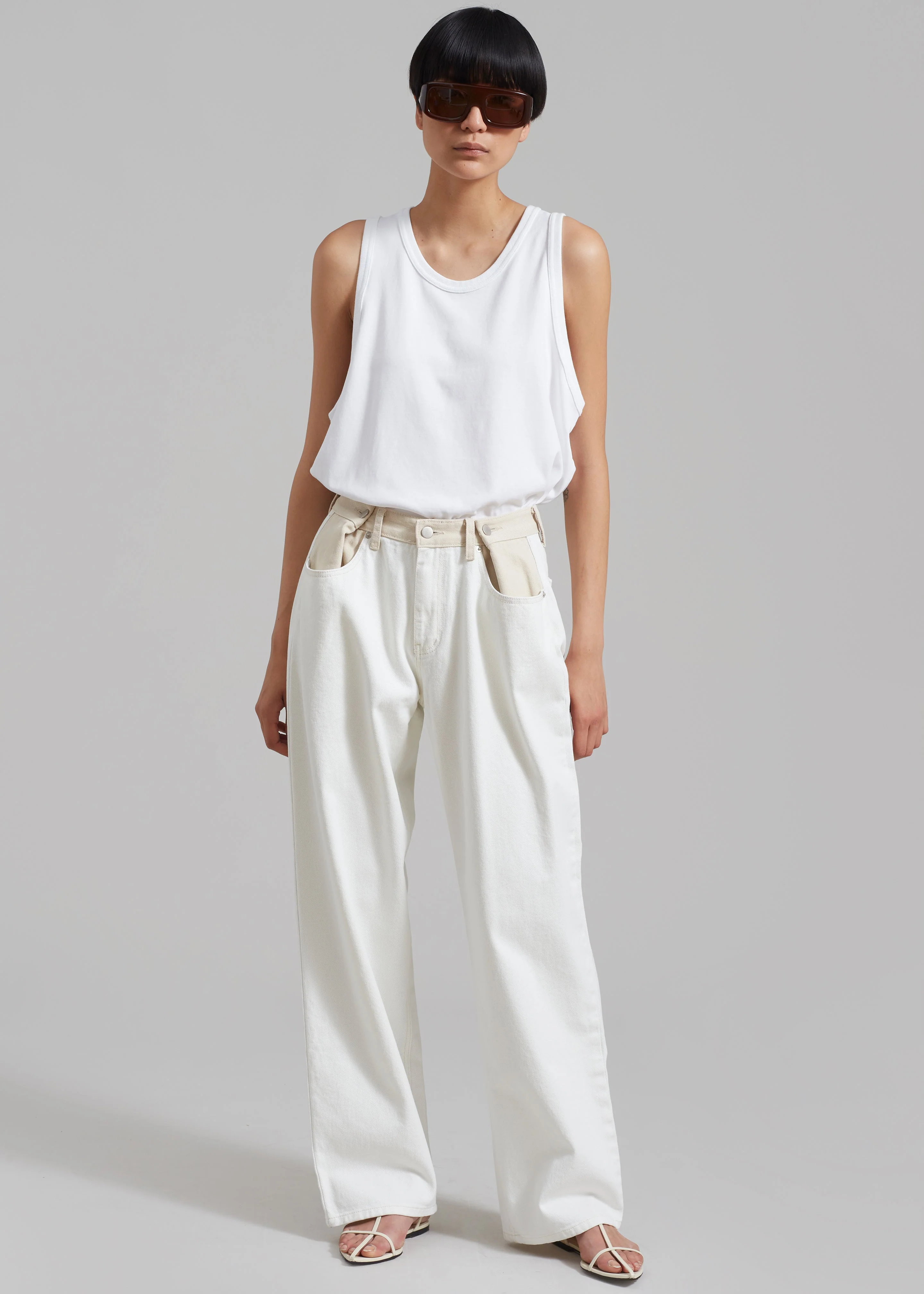 Briston Boxy Tank - White - Image 4
