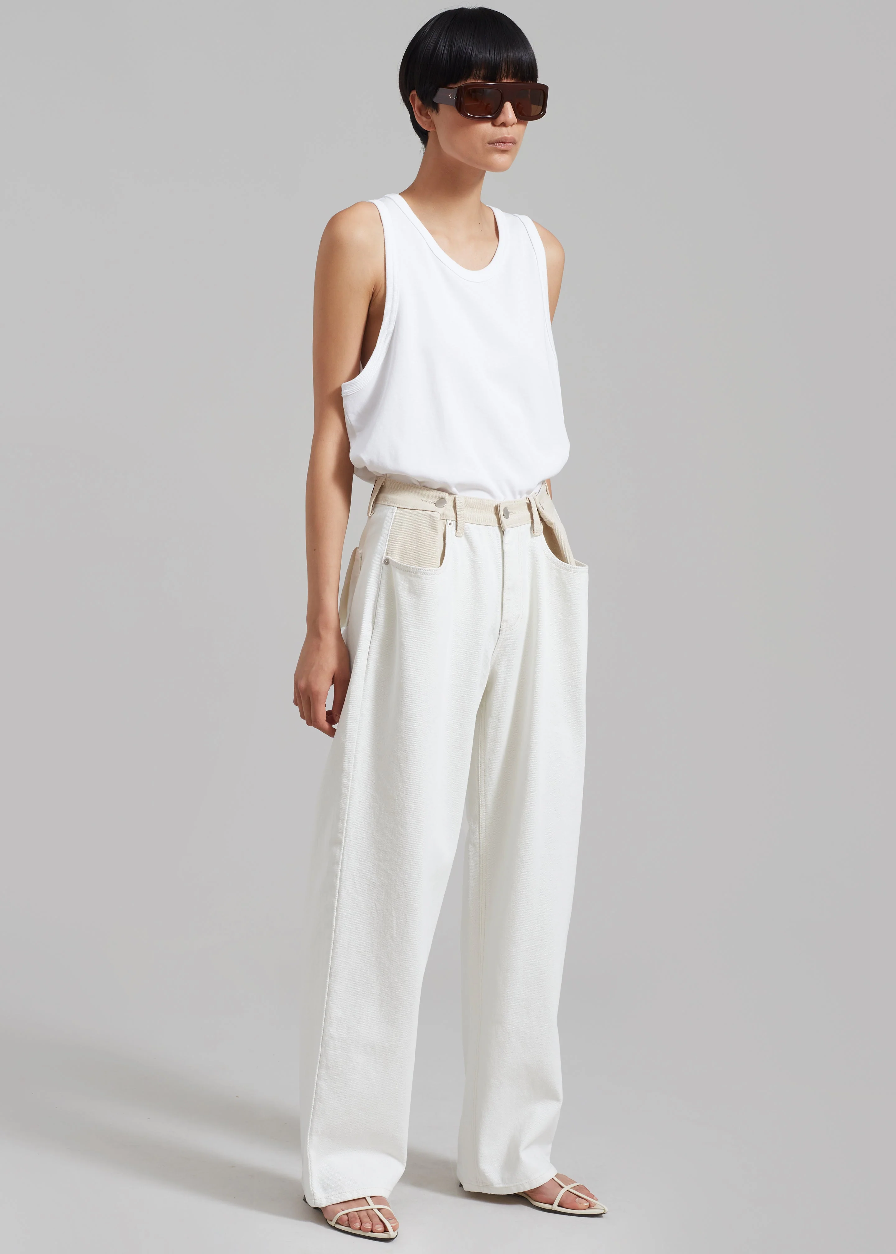Briston Boxy Tank - White - Image 8