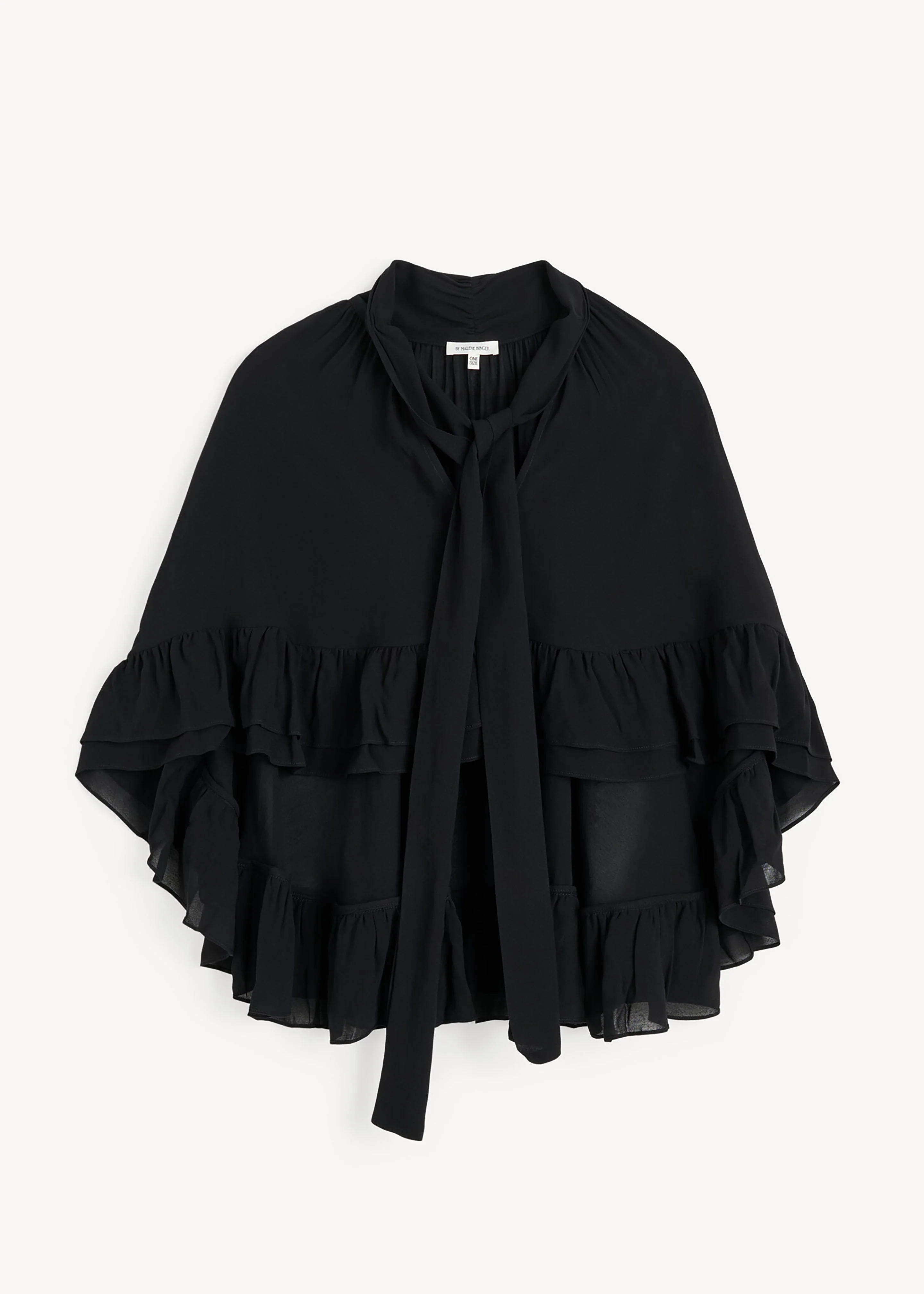By Malene Birger Cedi Cape - Black - Image 9