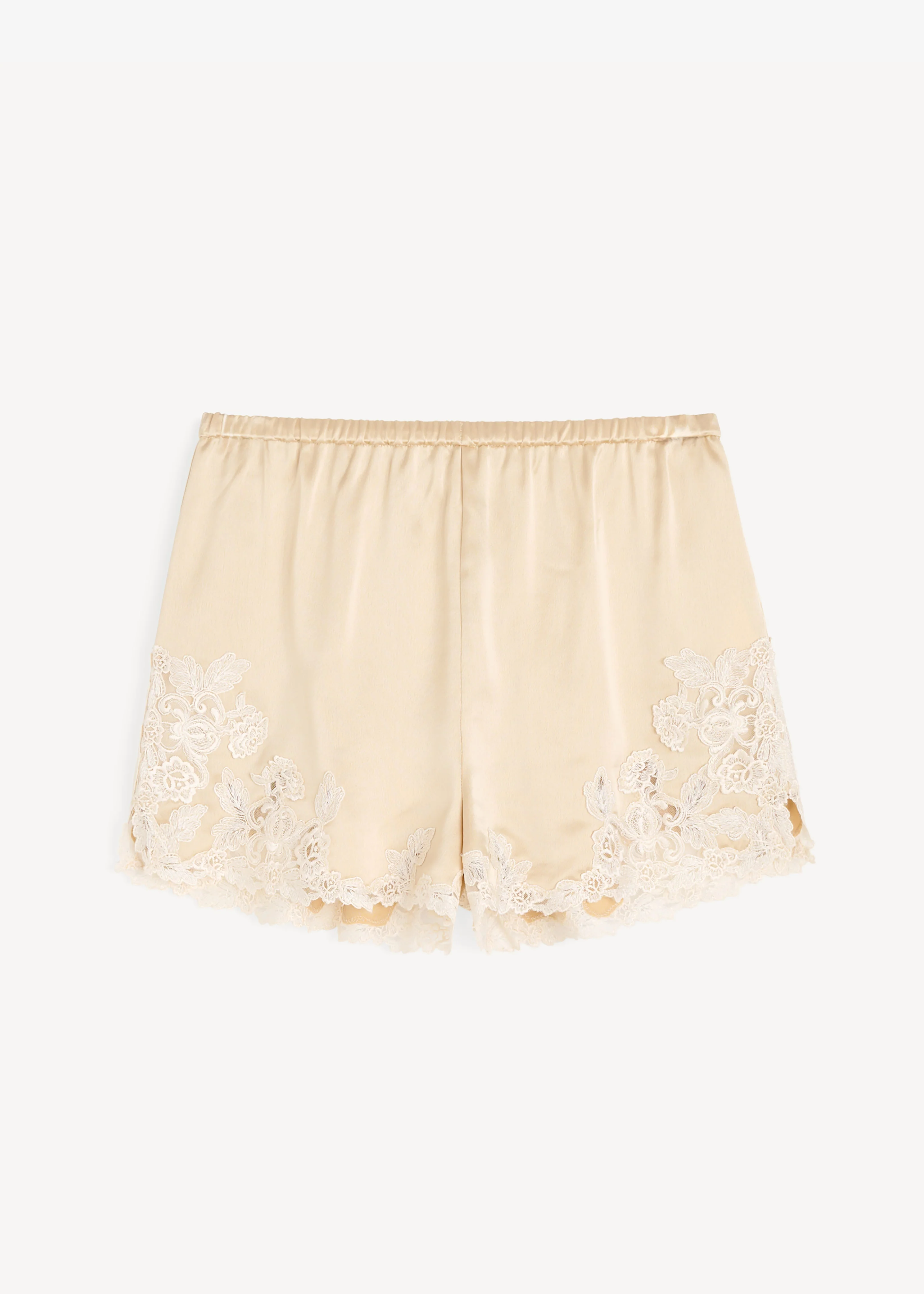By Malene Birger Eri Satin Shorts - Vanilla Cream - Image 10