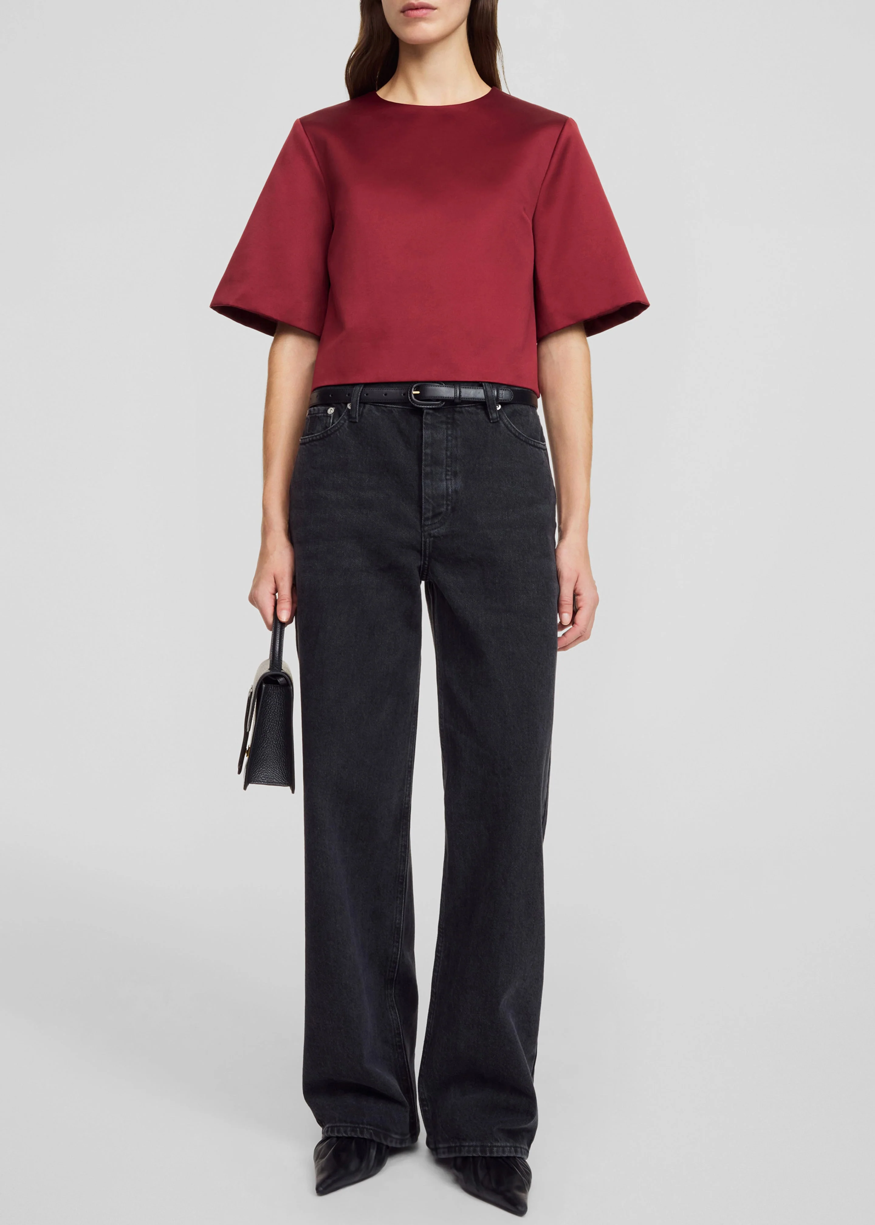 By Malene Birger Hania Top - Cabernet - Image 4