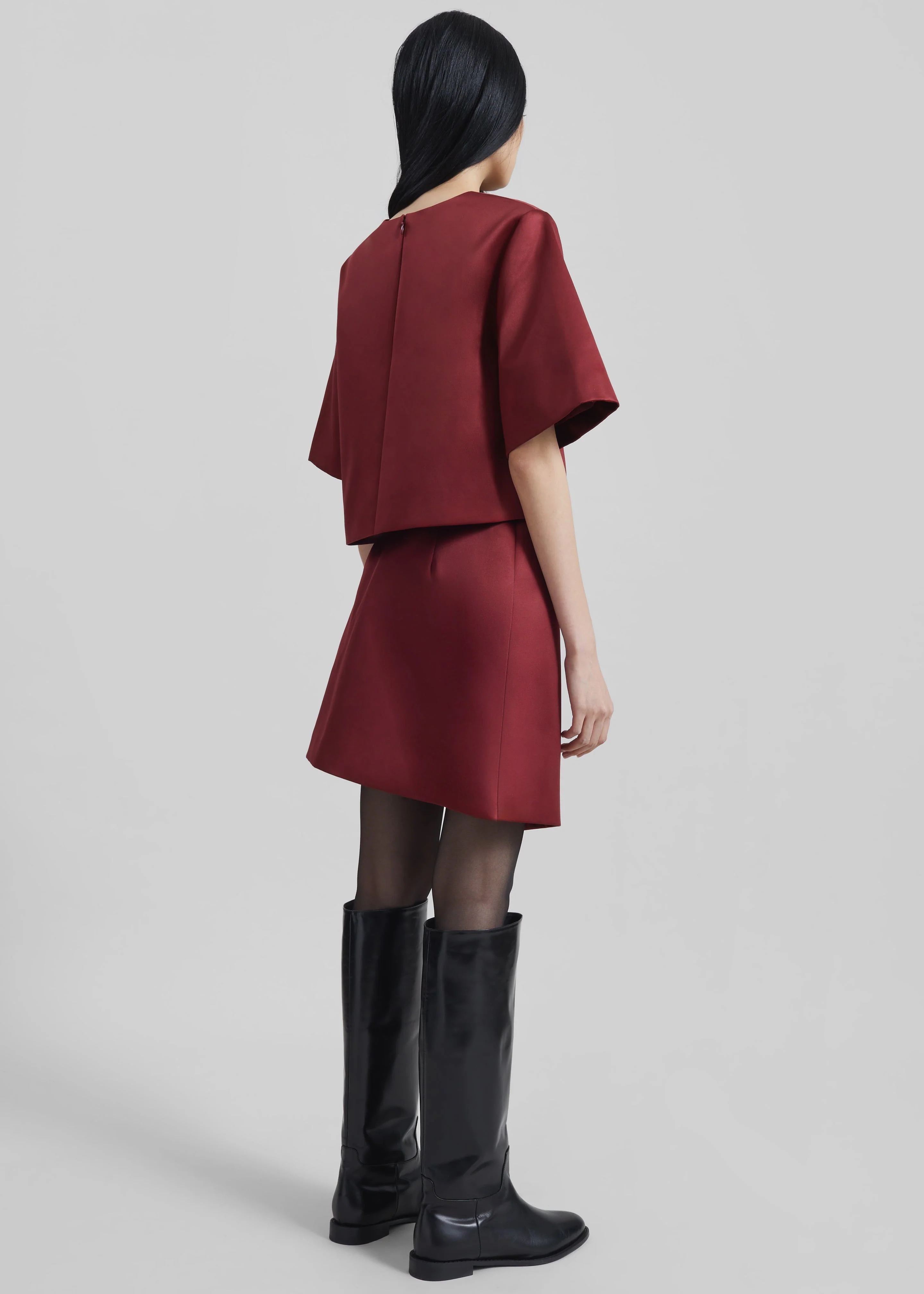 By Malene Birger Hania Top - Cabernet - Image 7