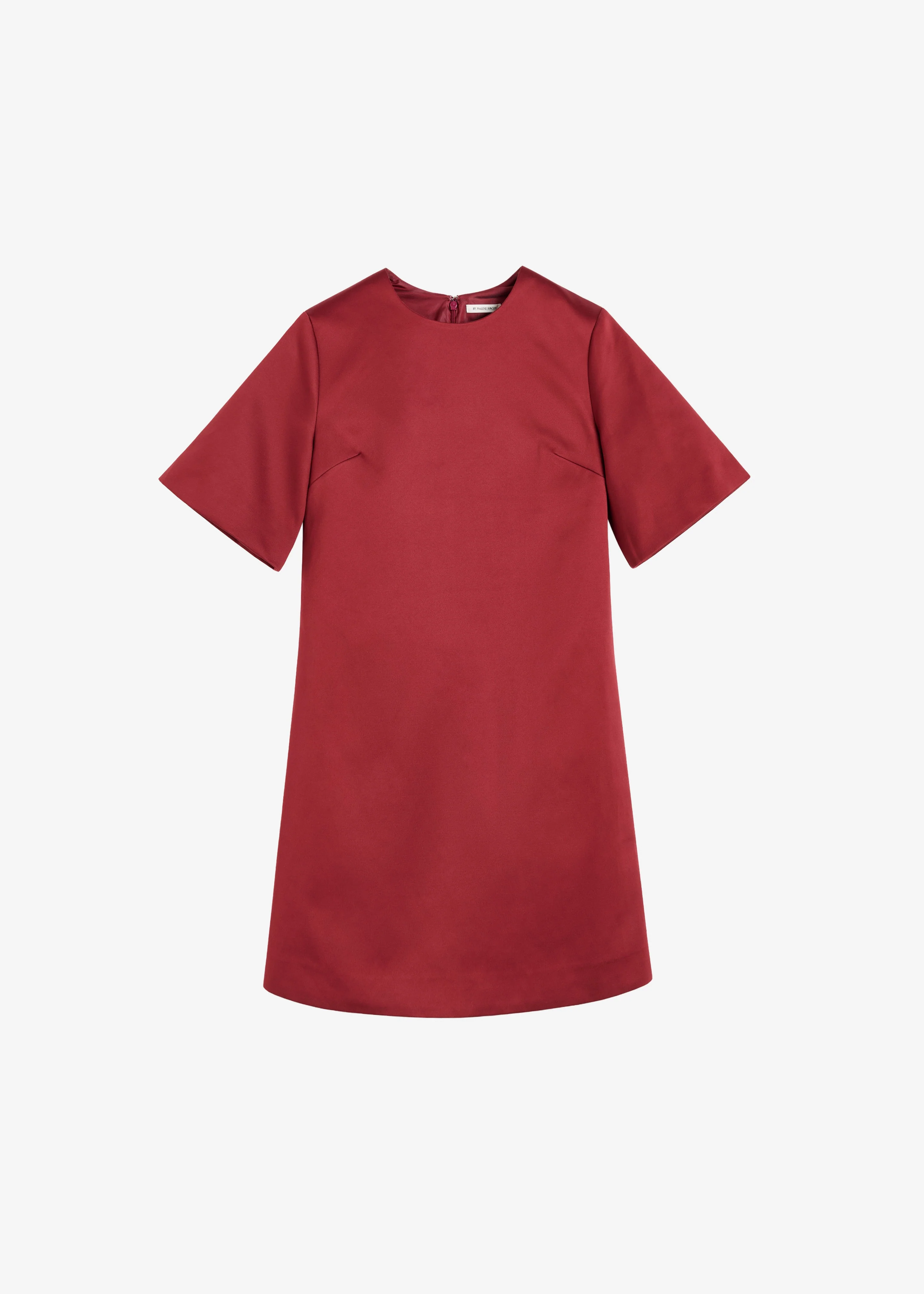 By Malene Birger Harperz Mini Dress - Cabernet - Image 6