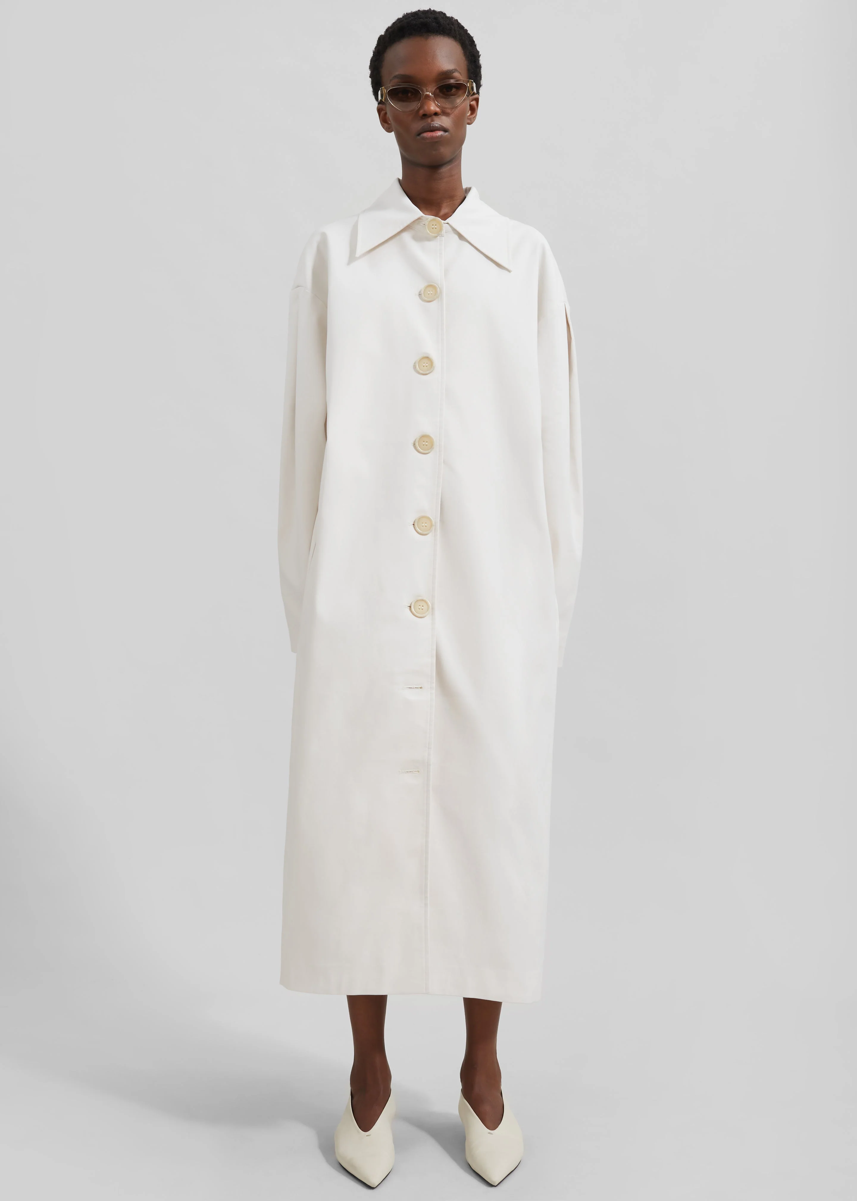 Callyn Trench Coat - Light Beige - Image 7