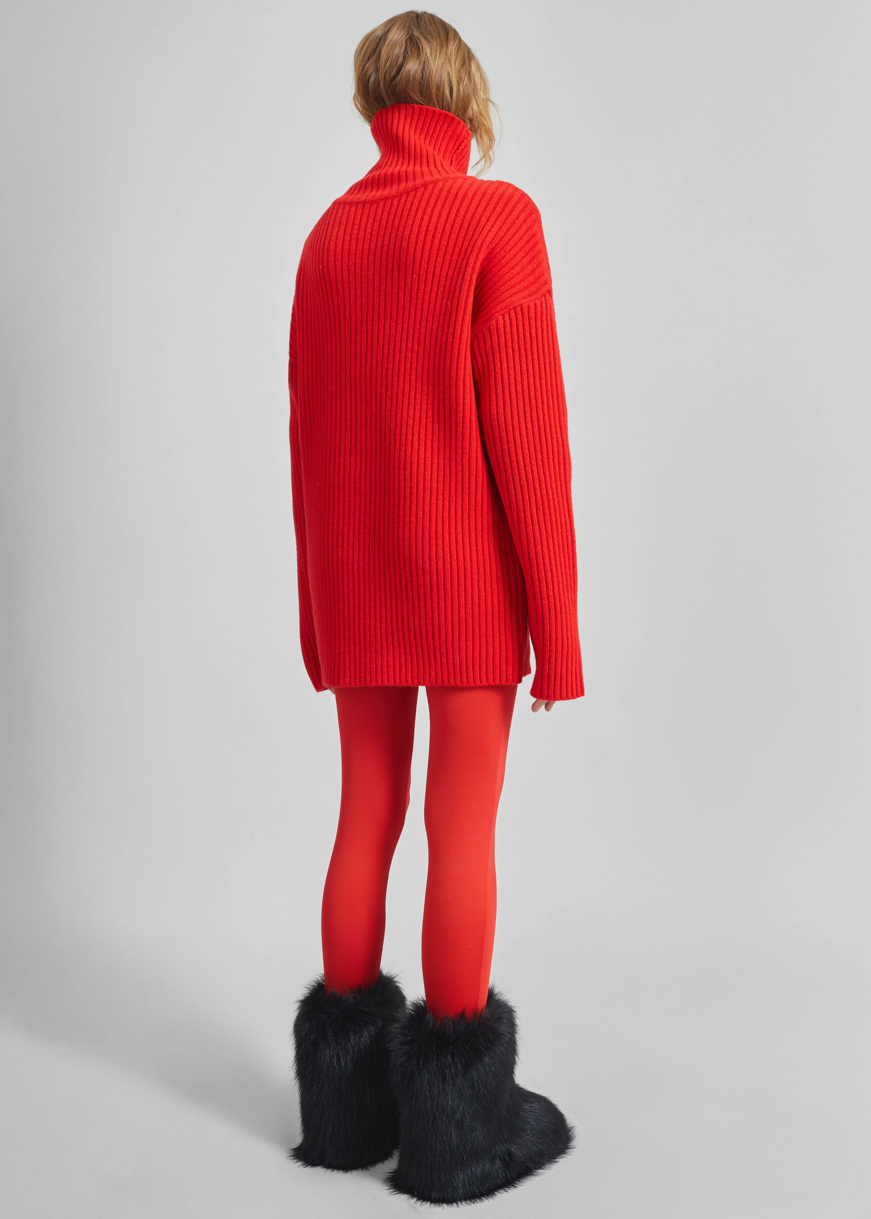 Caserta Stirrup Leggings - Red - Image 7