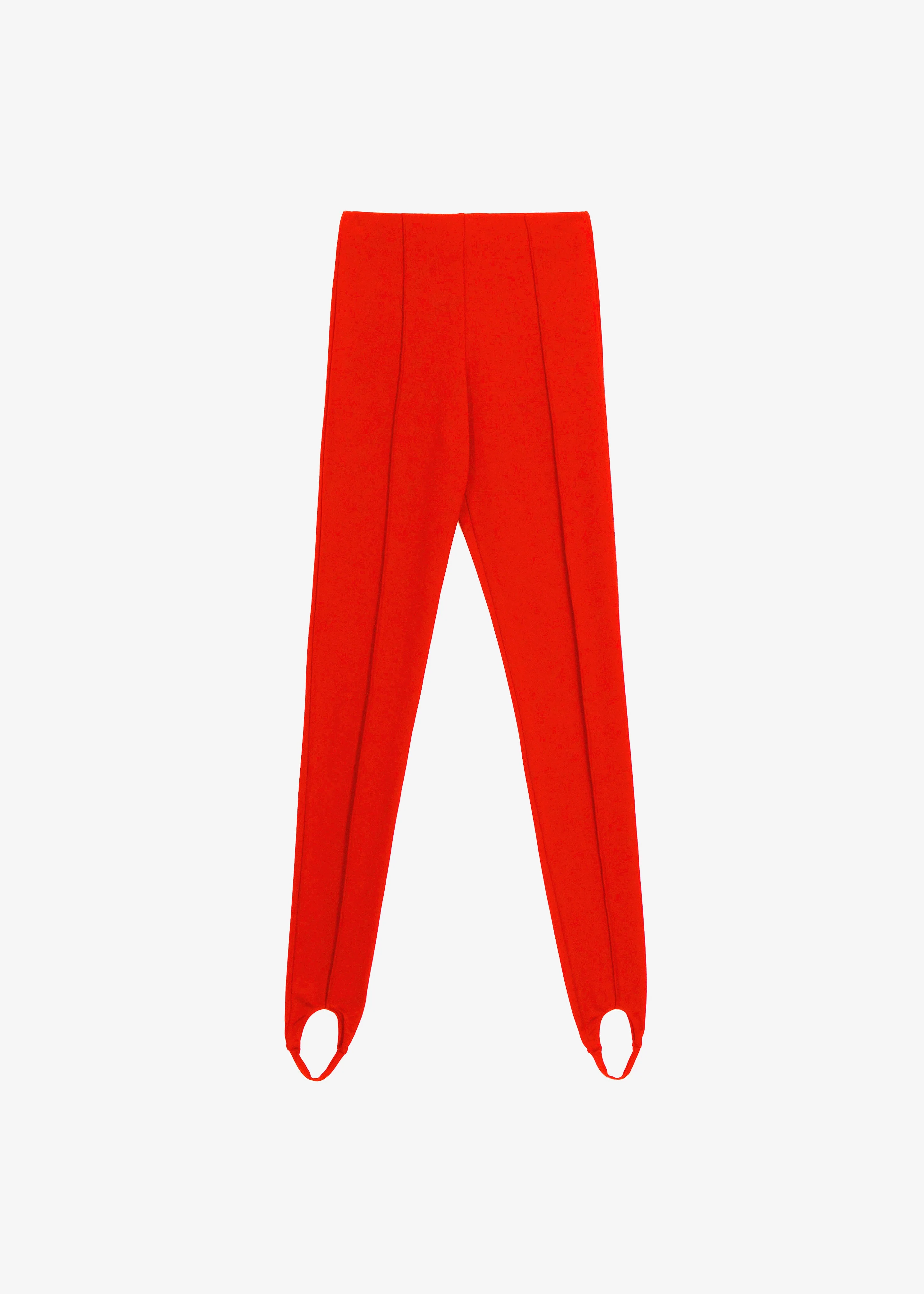 Caserta Stirrup Leggings - Red - Image 8