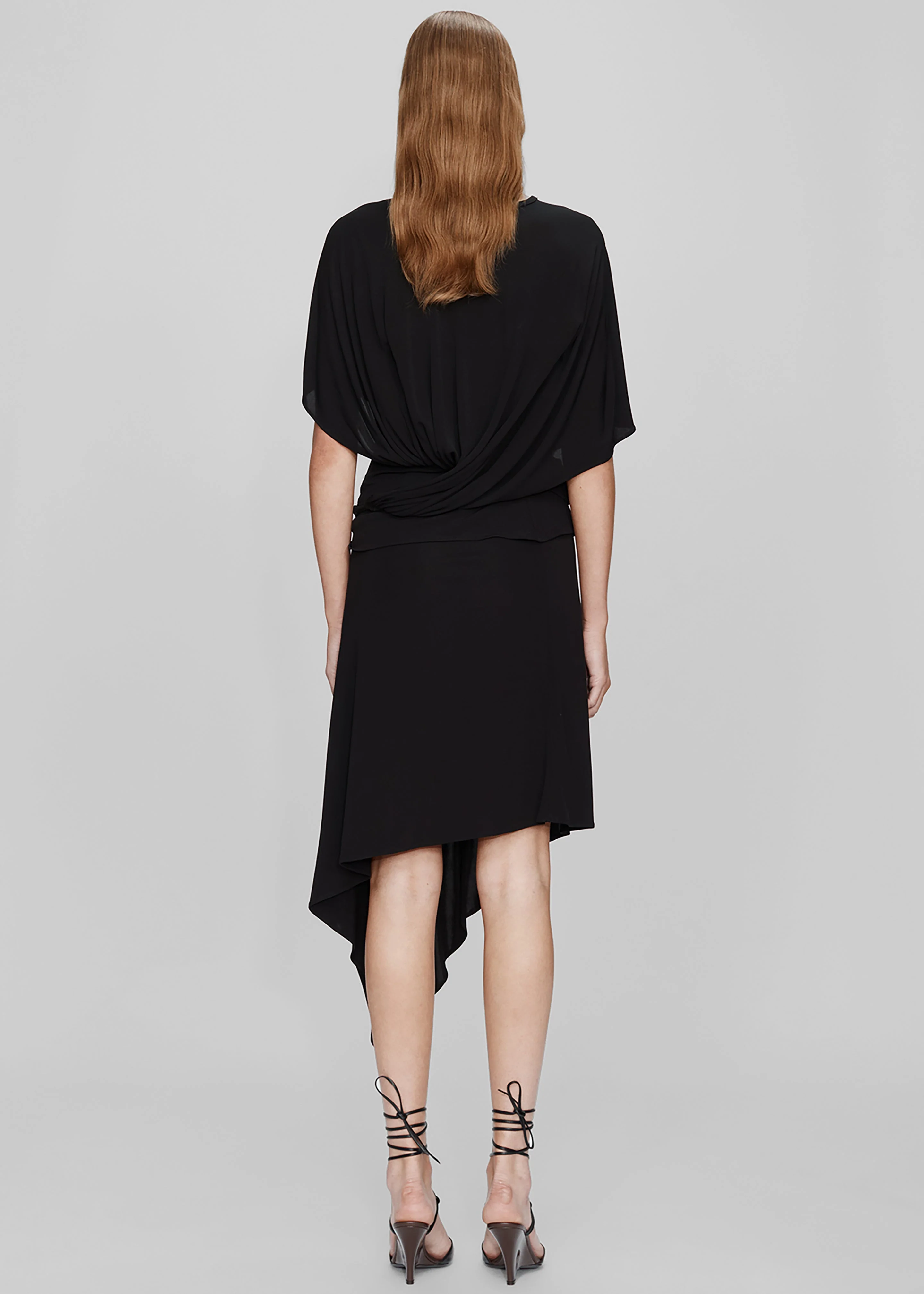 Christopher Esber Coiled Jersey Skirt - Black - Image 7