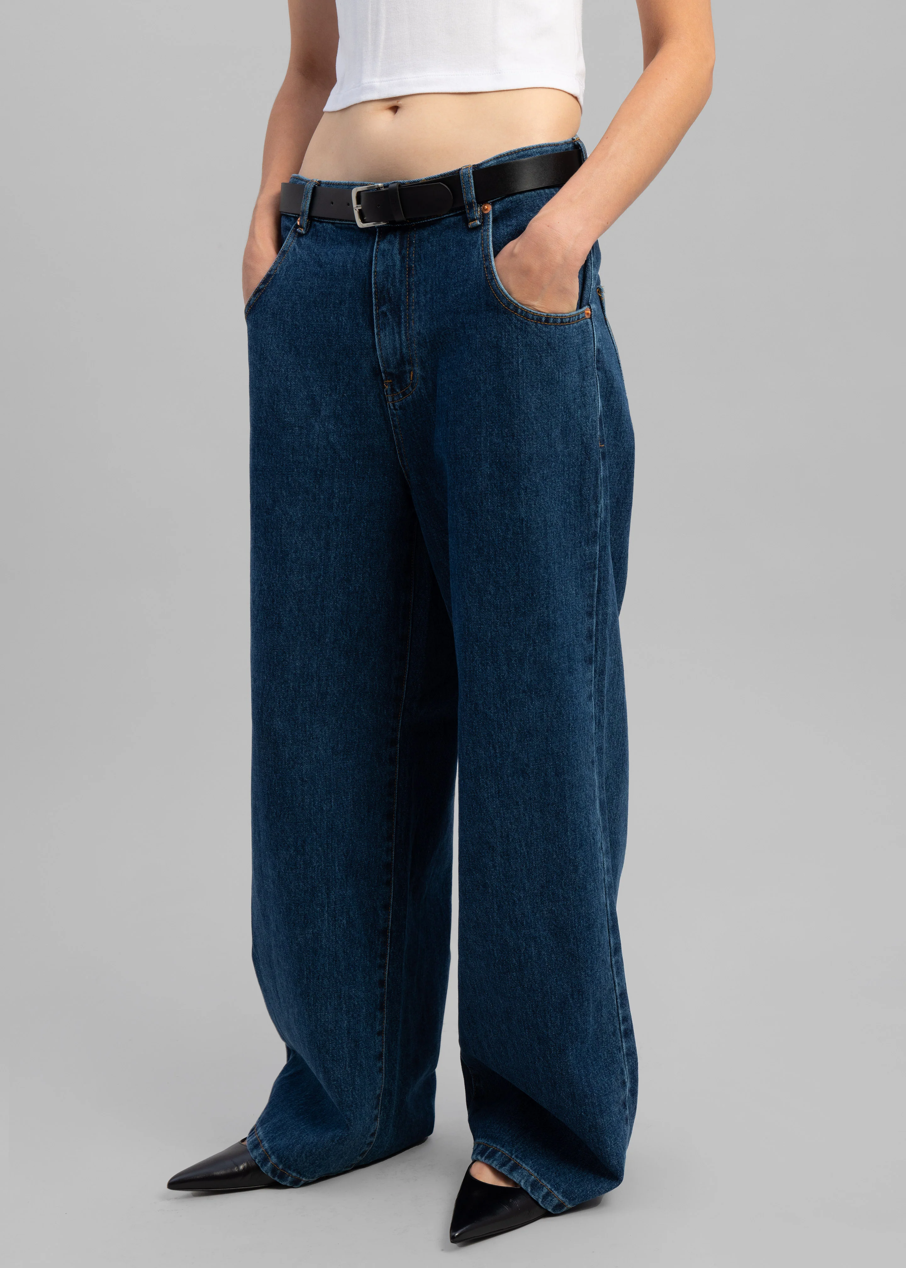 Clemmie Jeans - Dark Indigo - Image 4