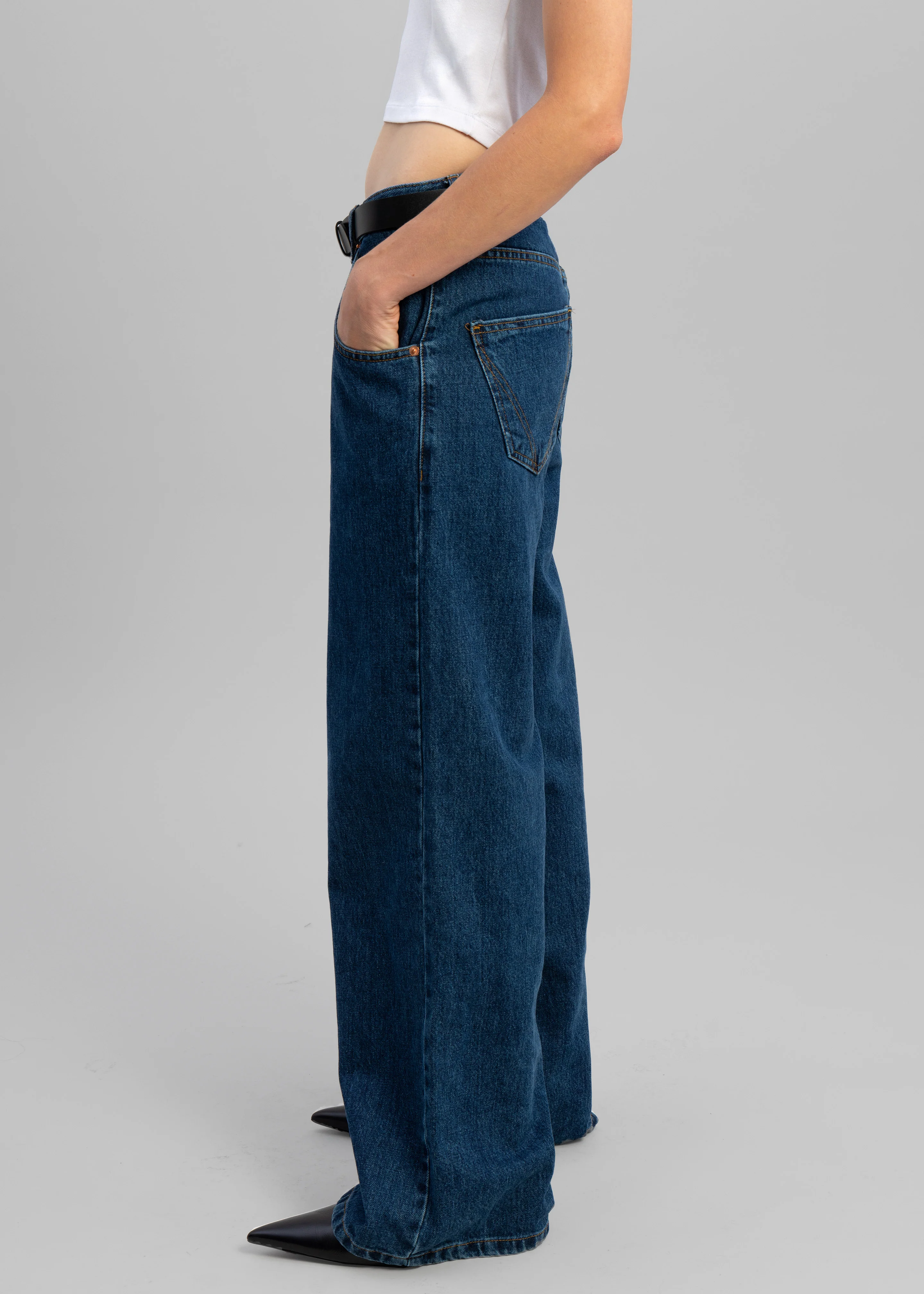 Clemmie Jeans - Dark Indigo - Image 5