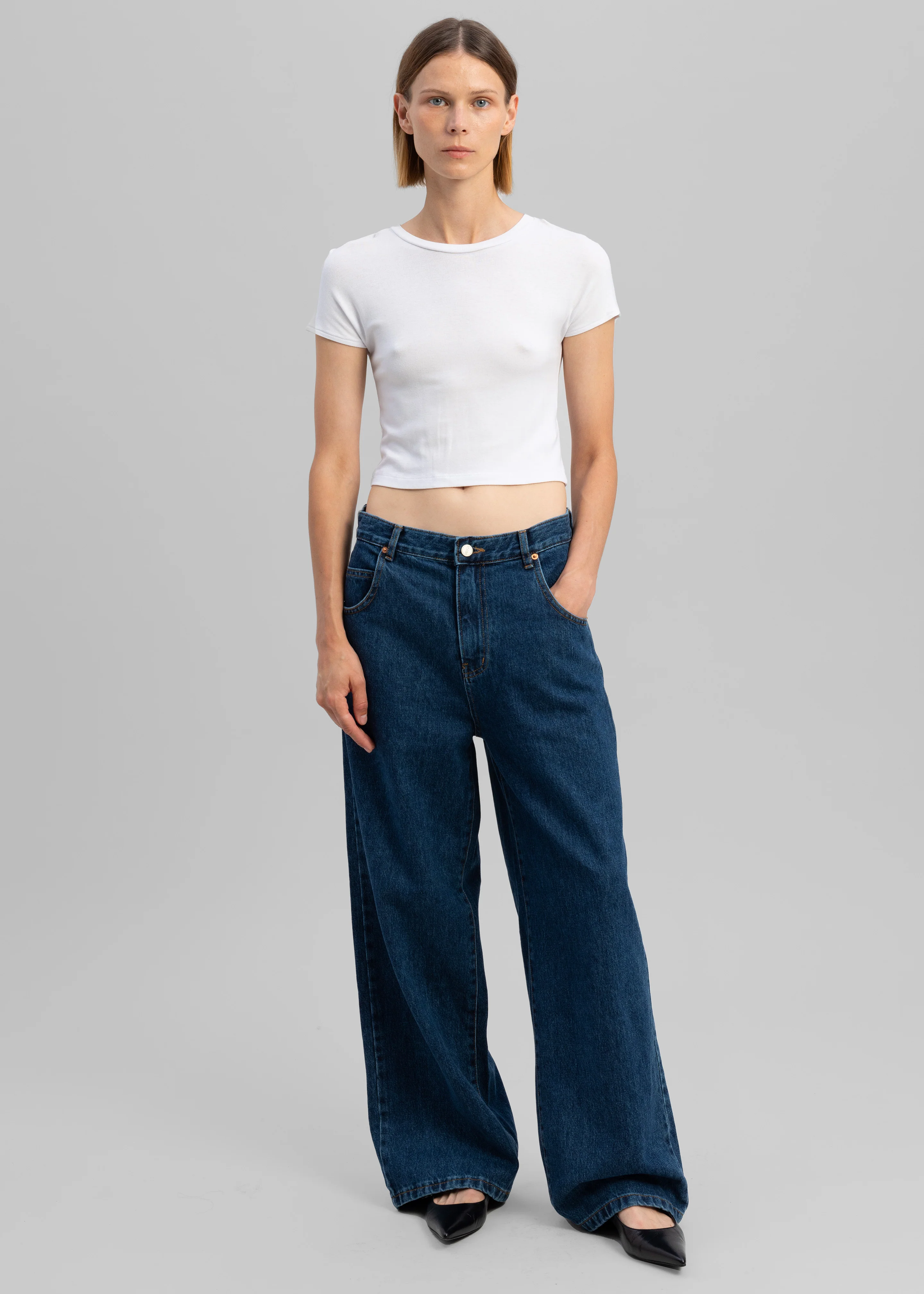 Clemmie Jeans - Dark Indigo - Image 8