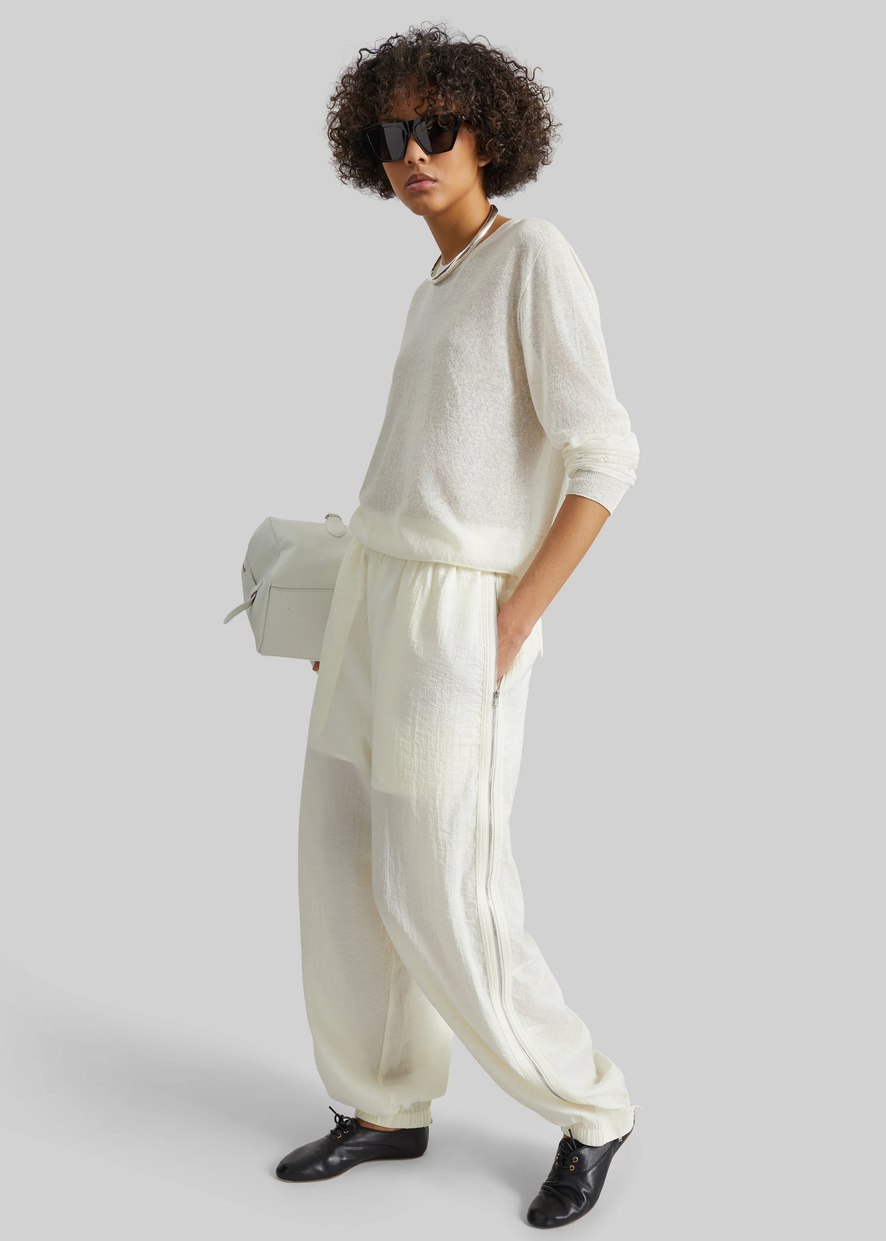 CO Articulated Vented Pants - Milk - Image 4