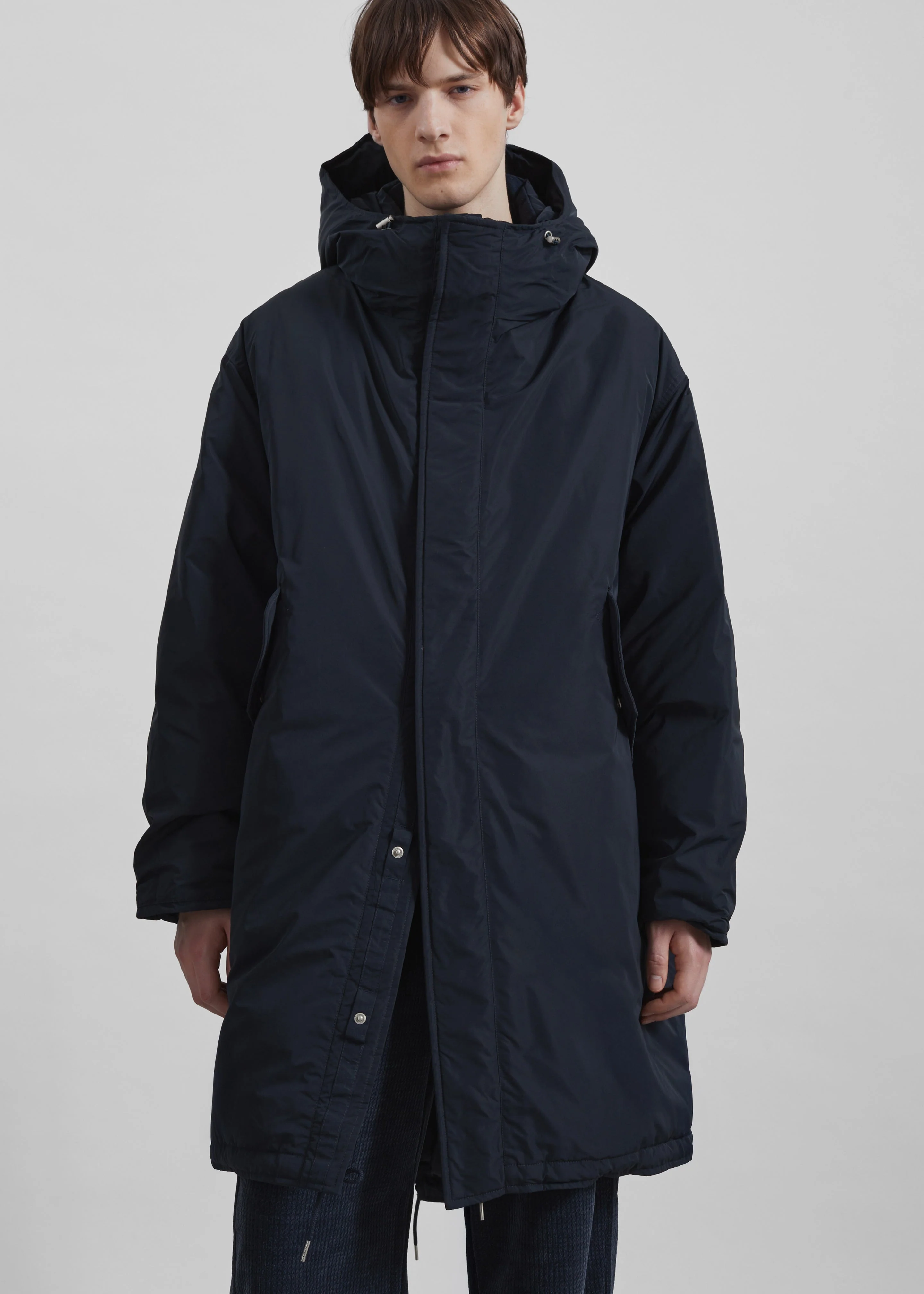 Cobar Padded Parka - Dark Navy - Image 3