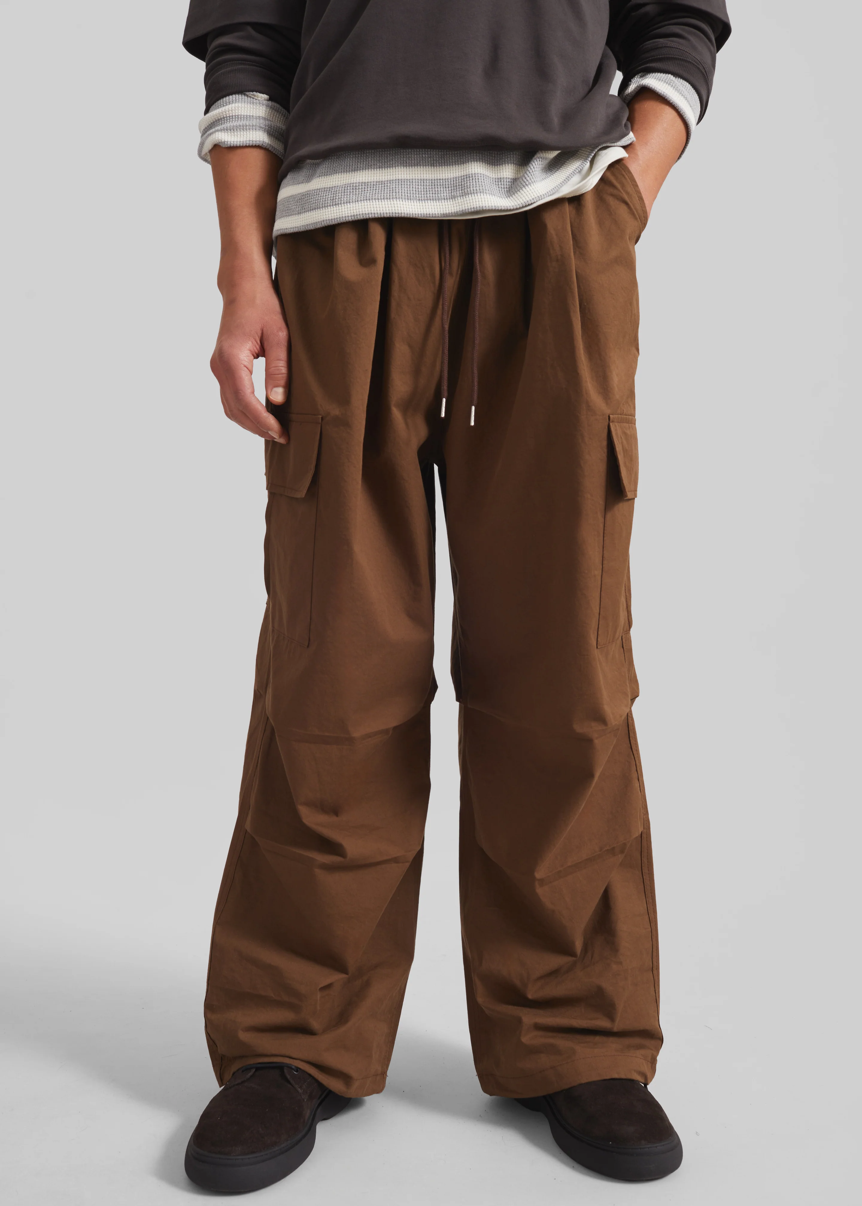 Cobourg Cargo Pants - Brown - Image 2
