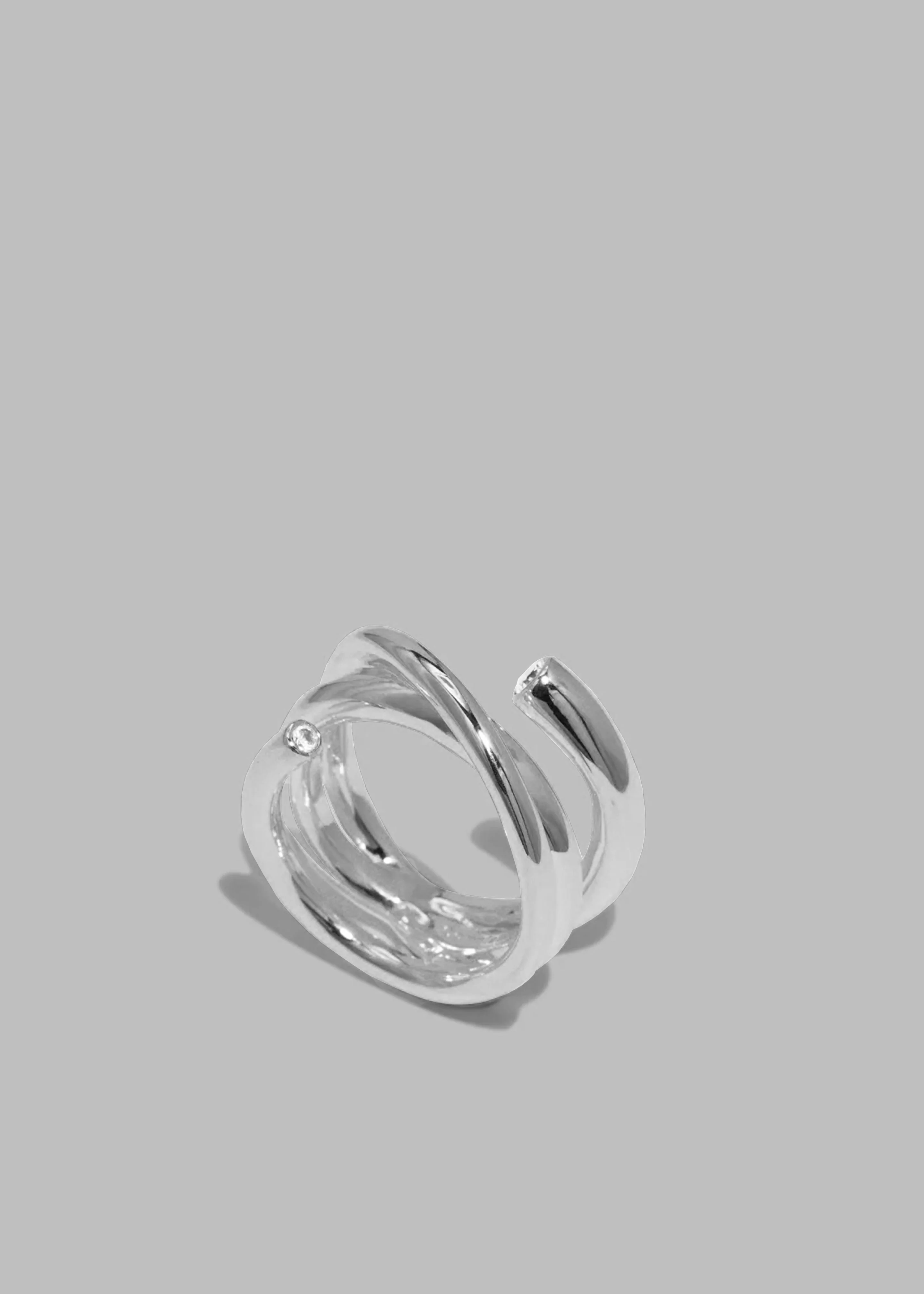 Completedworks Zirconia Ring - Silver - Image 3
